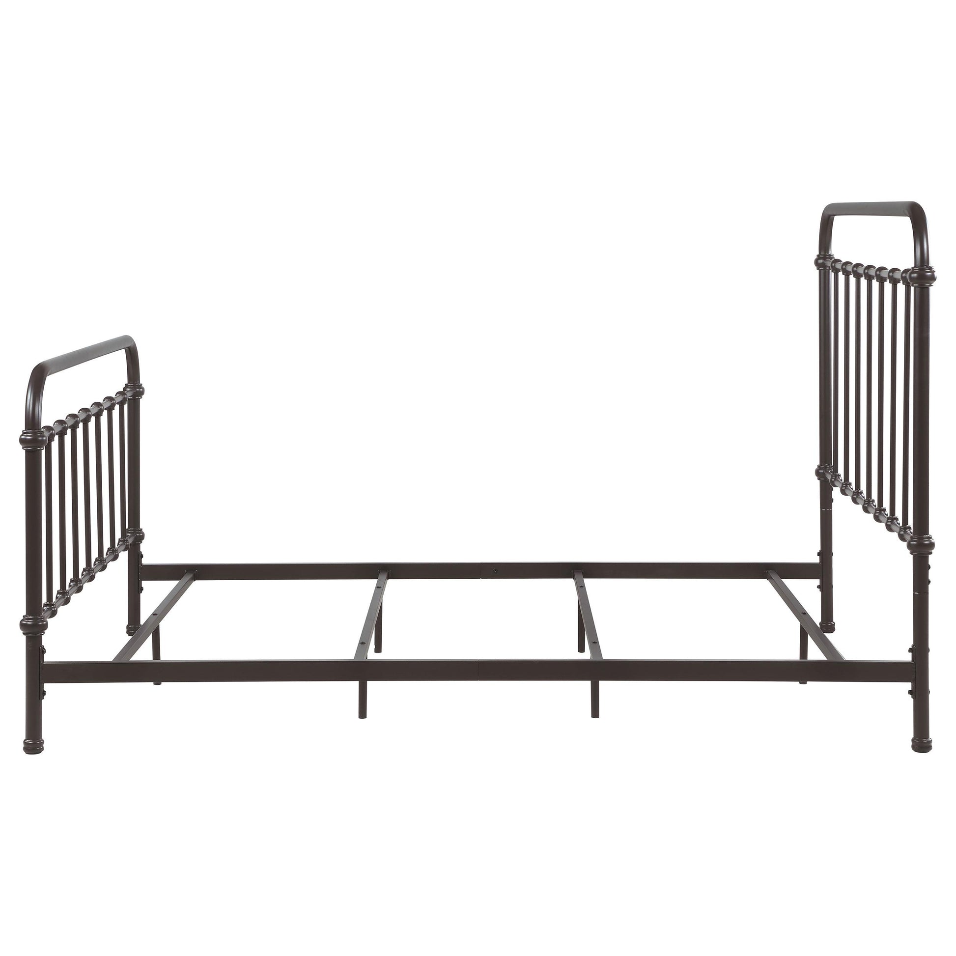  Size_Queen  -- Livingston 300399Q Metal Queen Open Frame Bed - Dark Bronze IMAGE 4