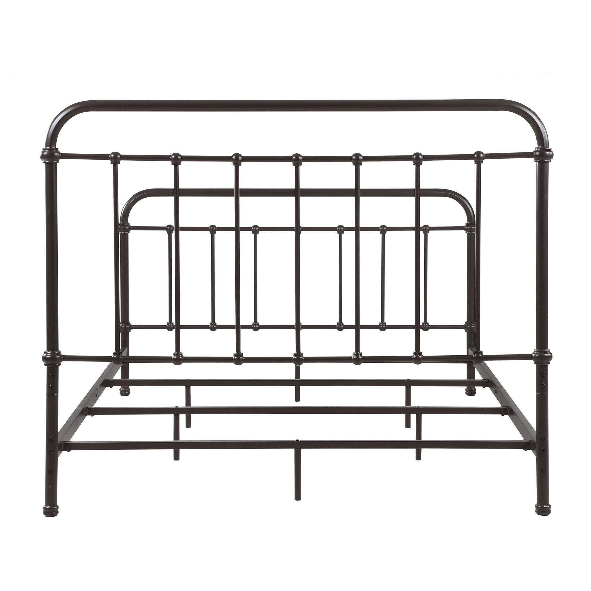  Size_Queen  -- Livingston 300399Q Metal Queen Open Frame Bed - Dark Bronze IMAGE 6