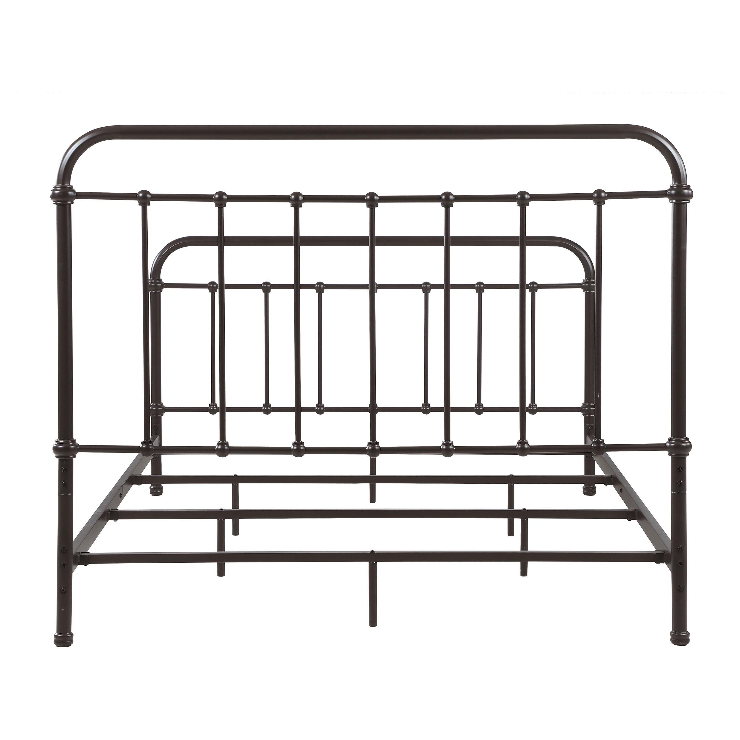  Size_Queen  -- Livingston 300399Q Metal Queen Open Frame Bed - Dark Bronze IMAGE 6