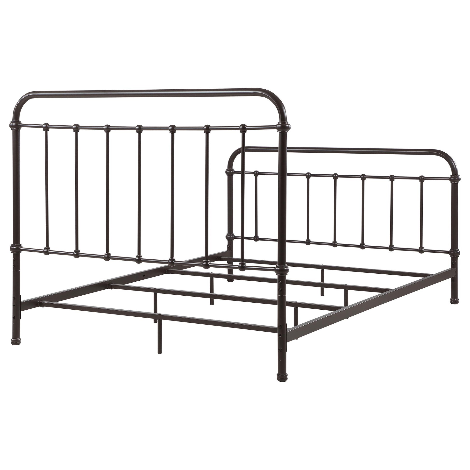  Size_Queen  -- Livingston 300399Q Metal Queen Open Frame Bed - Dark Bronze IMAGE 7