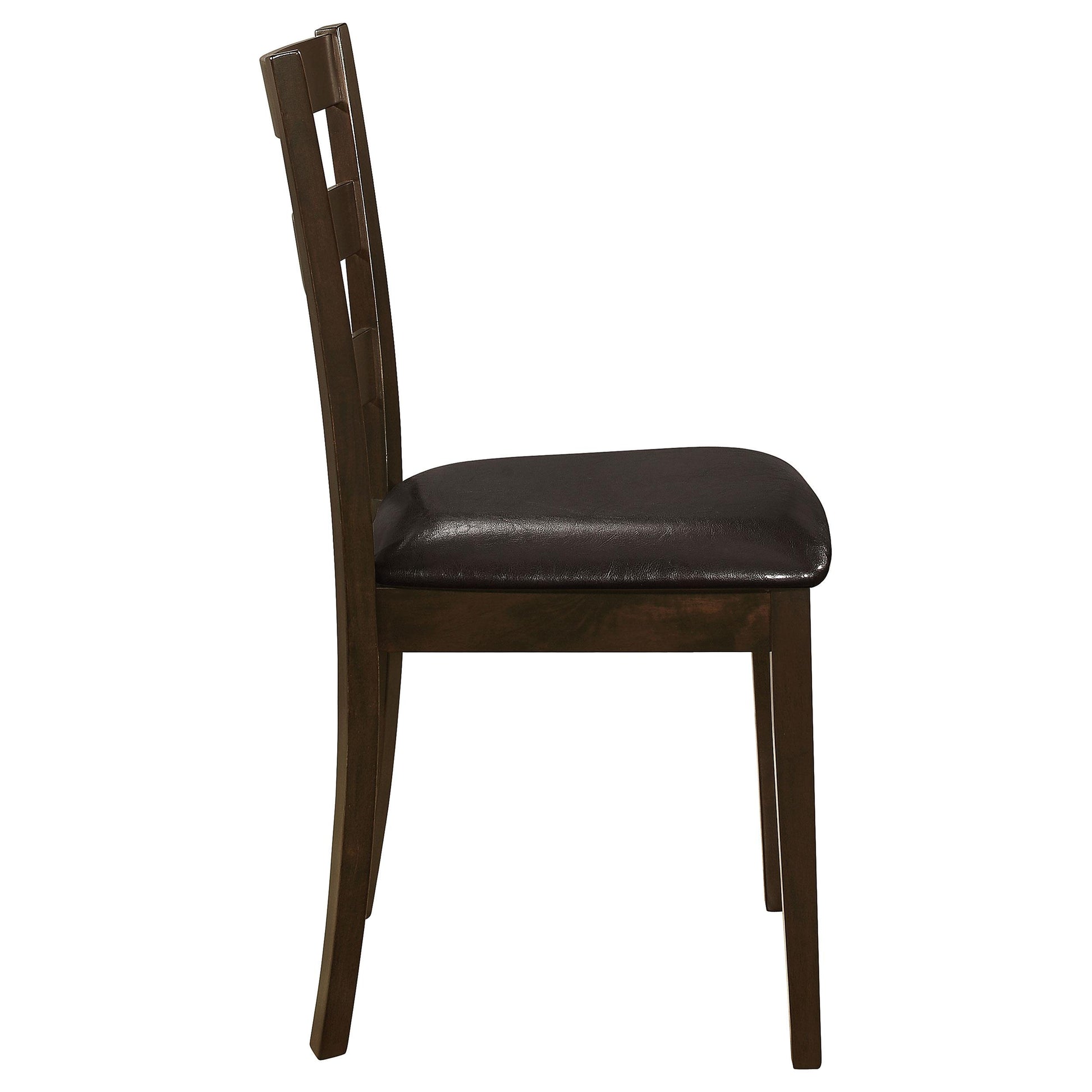  Coaster Furniture Guillen 150232 5-piece Rectangular Dining Table Set - Cappuccino IMAGE 10