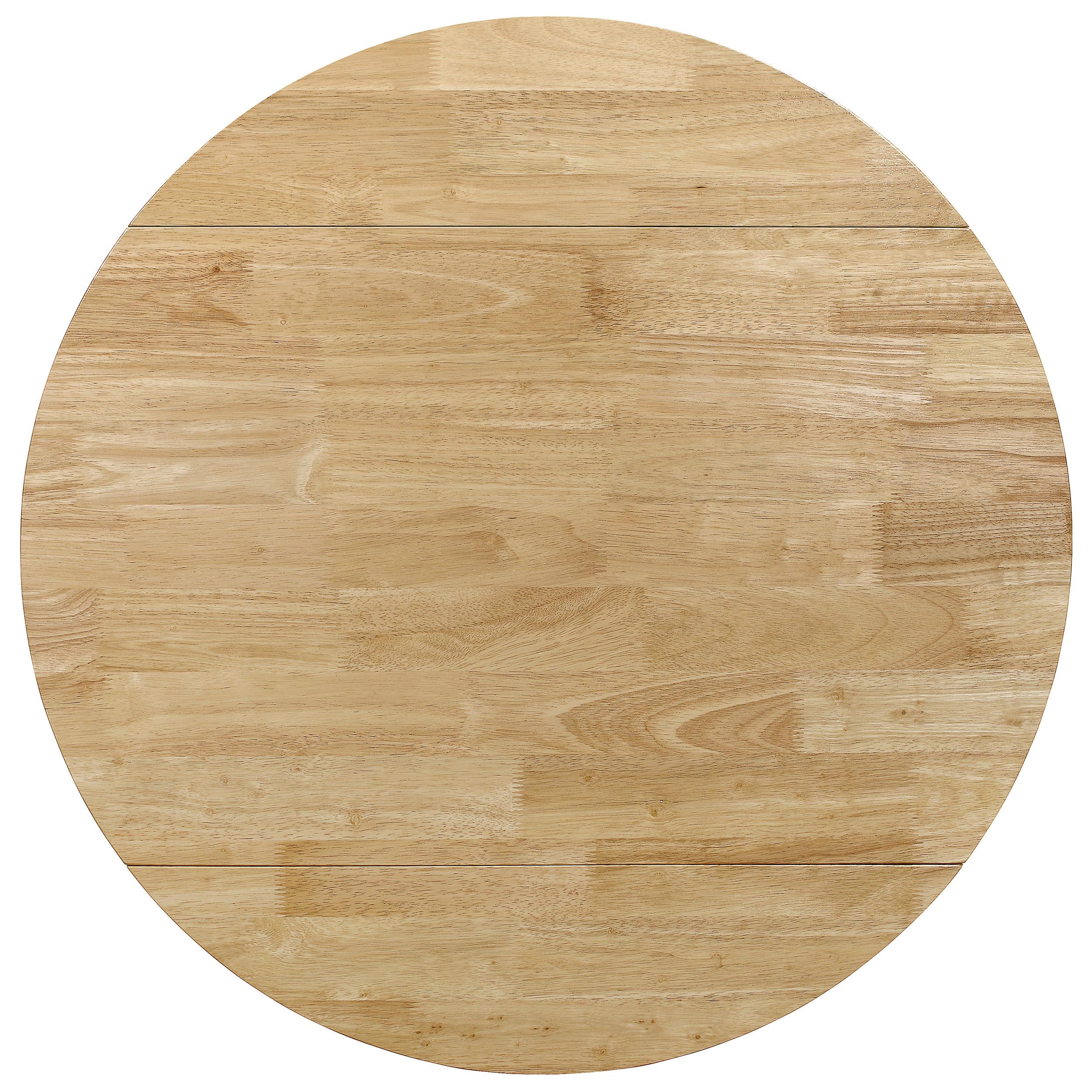  Coaster Furniture Bucknell 130006 3-piece Round Drop Leaf Dining Table Set - Natural IMAGE 17