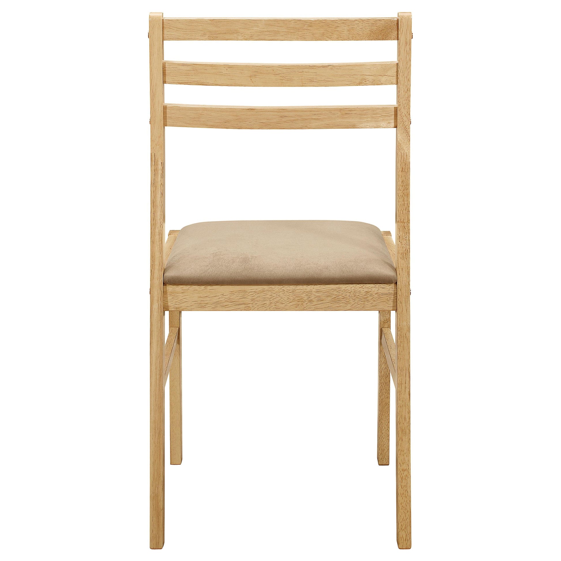  Coaster Furniture Bucknell 130006 3-piece Round Drop Leaf Dining Table Set - Natural IMAGE 9