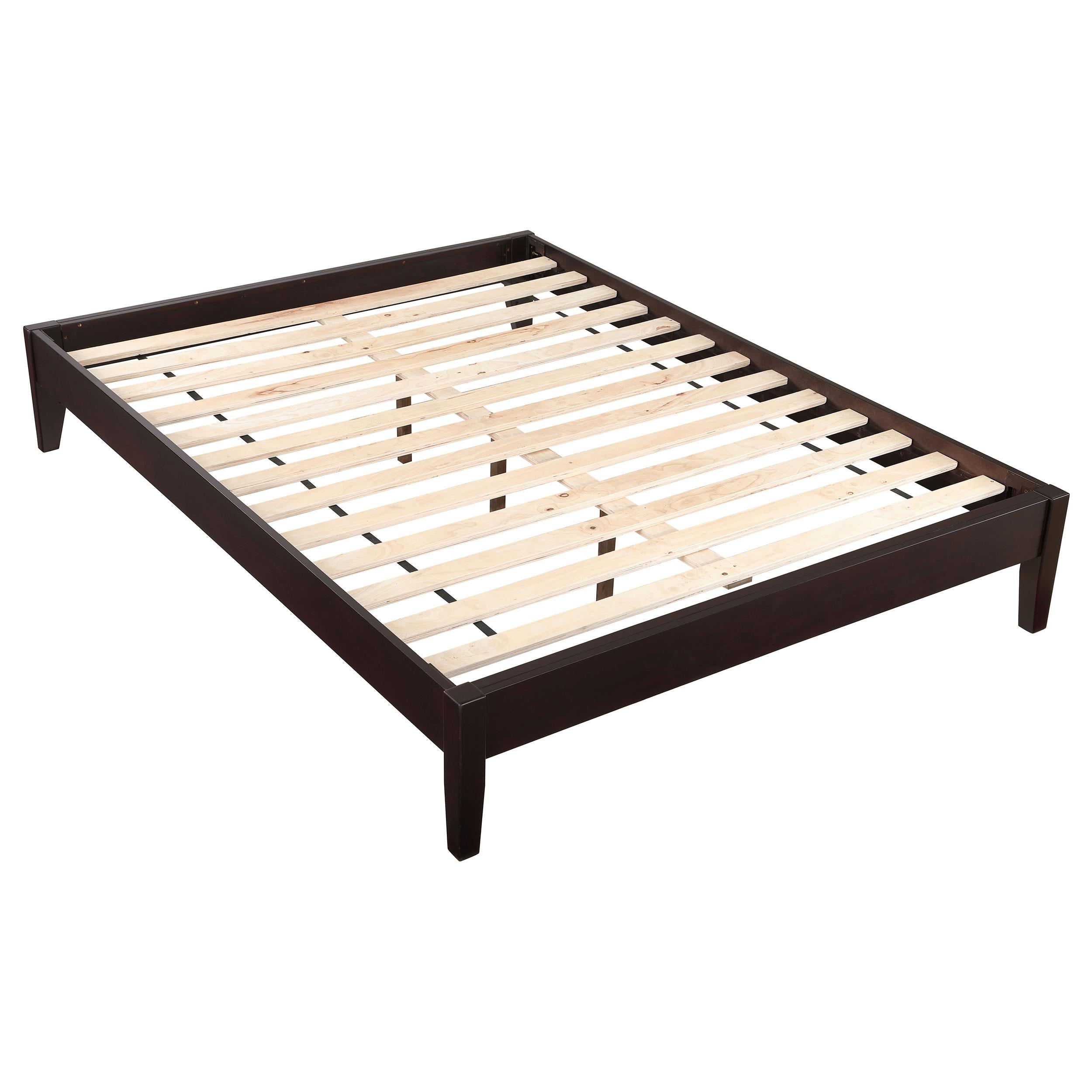  Size_Queen  -- Hounslow 300555Q Queen Universal Platform Bed - Cappuccino IMAGE 3