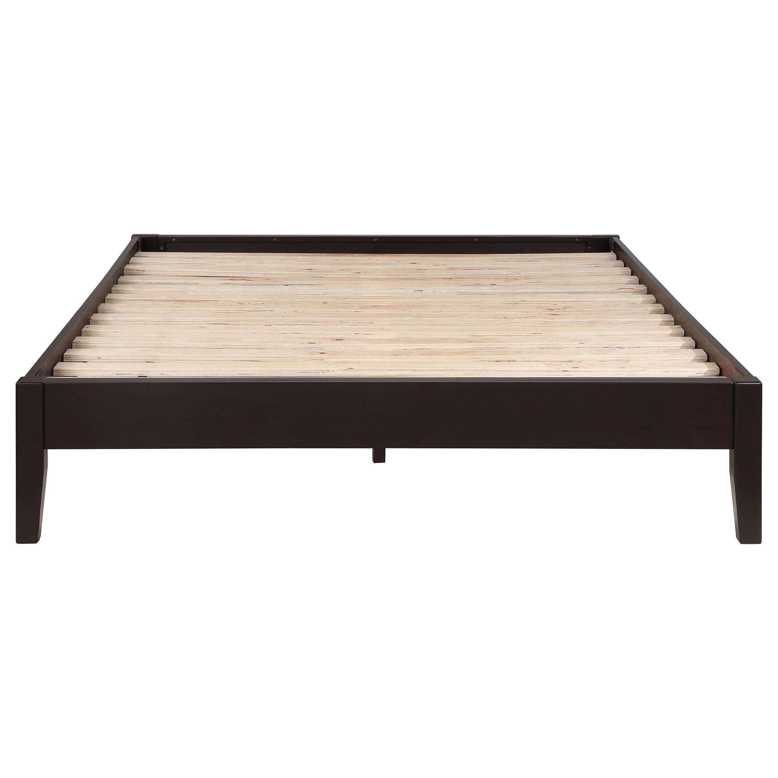  Size_Queen  -- Hounslow 300555Q Queen Universal Platform Bed - Cappuccino IMAGE 4