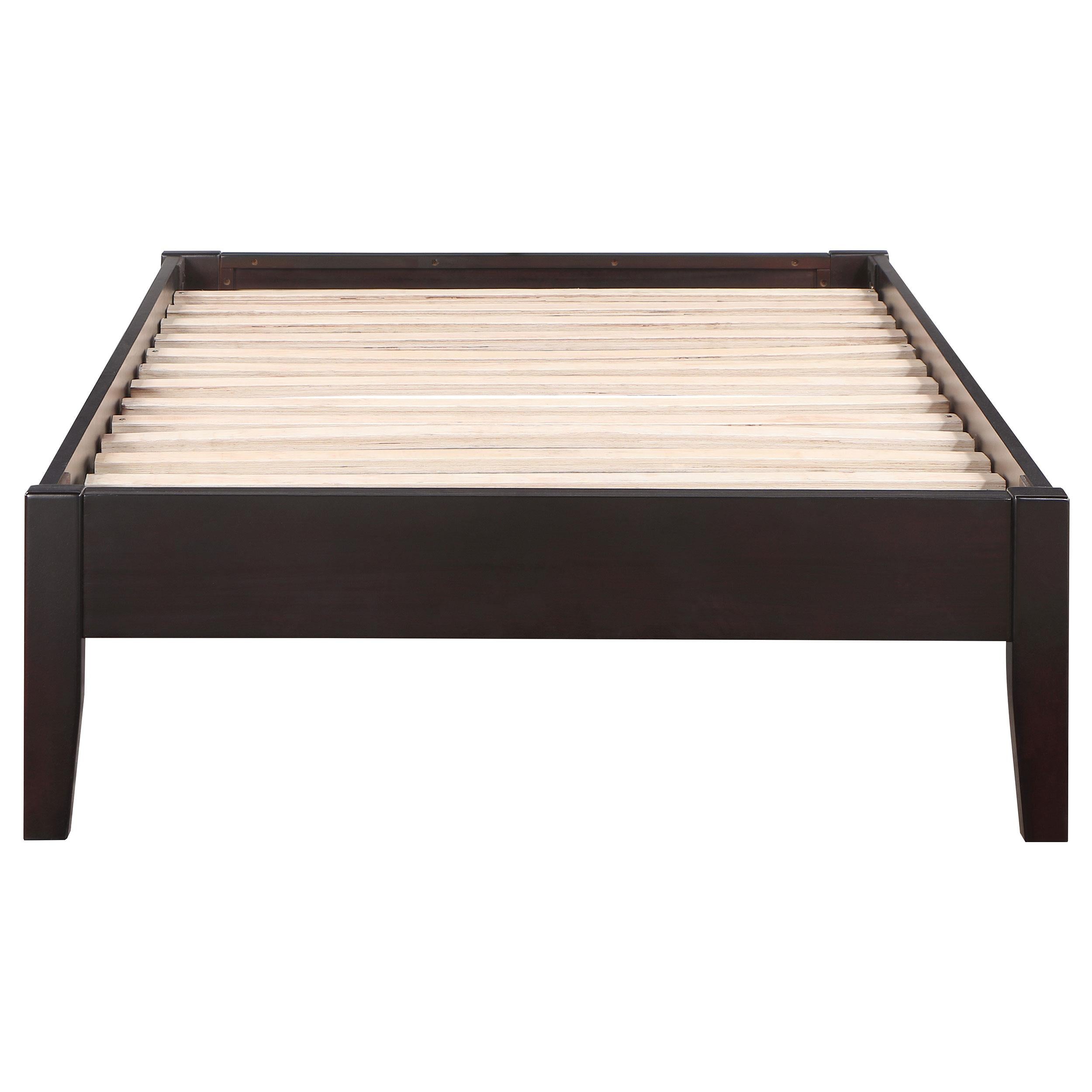  Size_Twin  -- Hounslow 300555T Twin Universal Platform Bed - Cappuccino IMAGE 3