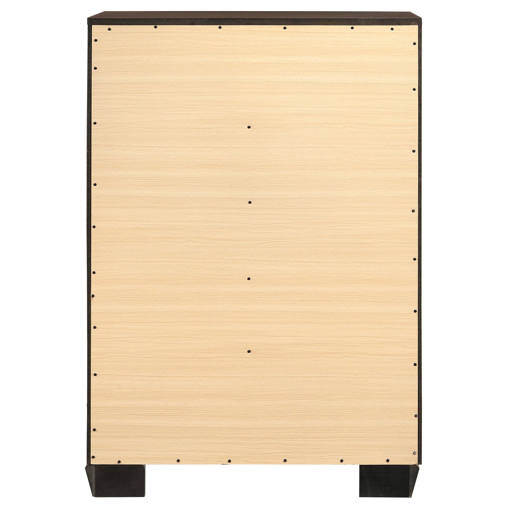  Coaster Furniture Kauffman 204395 5-Drawer Bedroom Chest - Dark Cocoa IMAGE 6