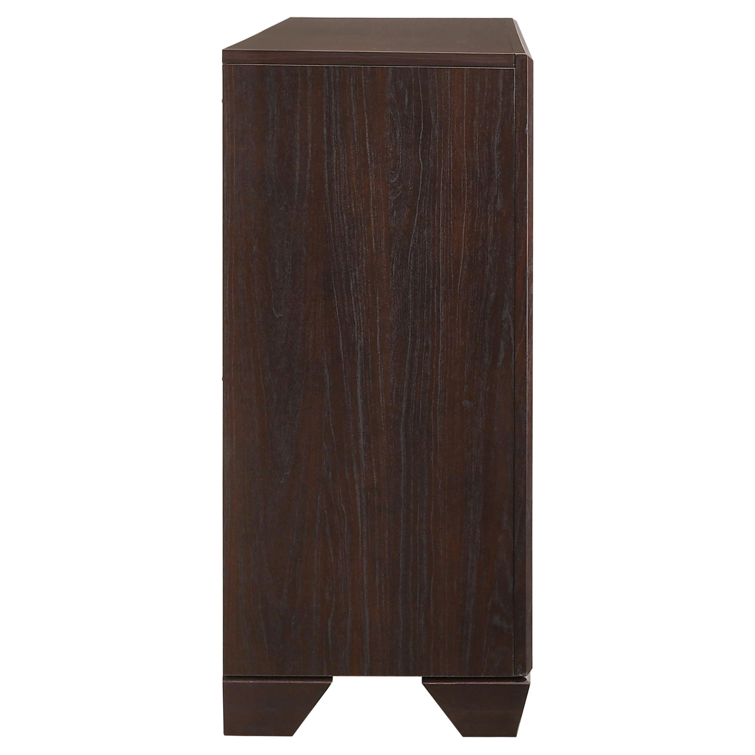  Coaster Furniture Kauffman 204393 6-Drawer Dresser - Dark Cocoa IMAGE 8