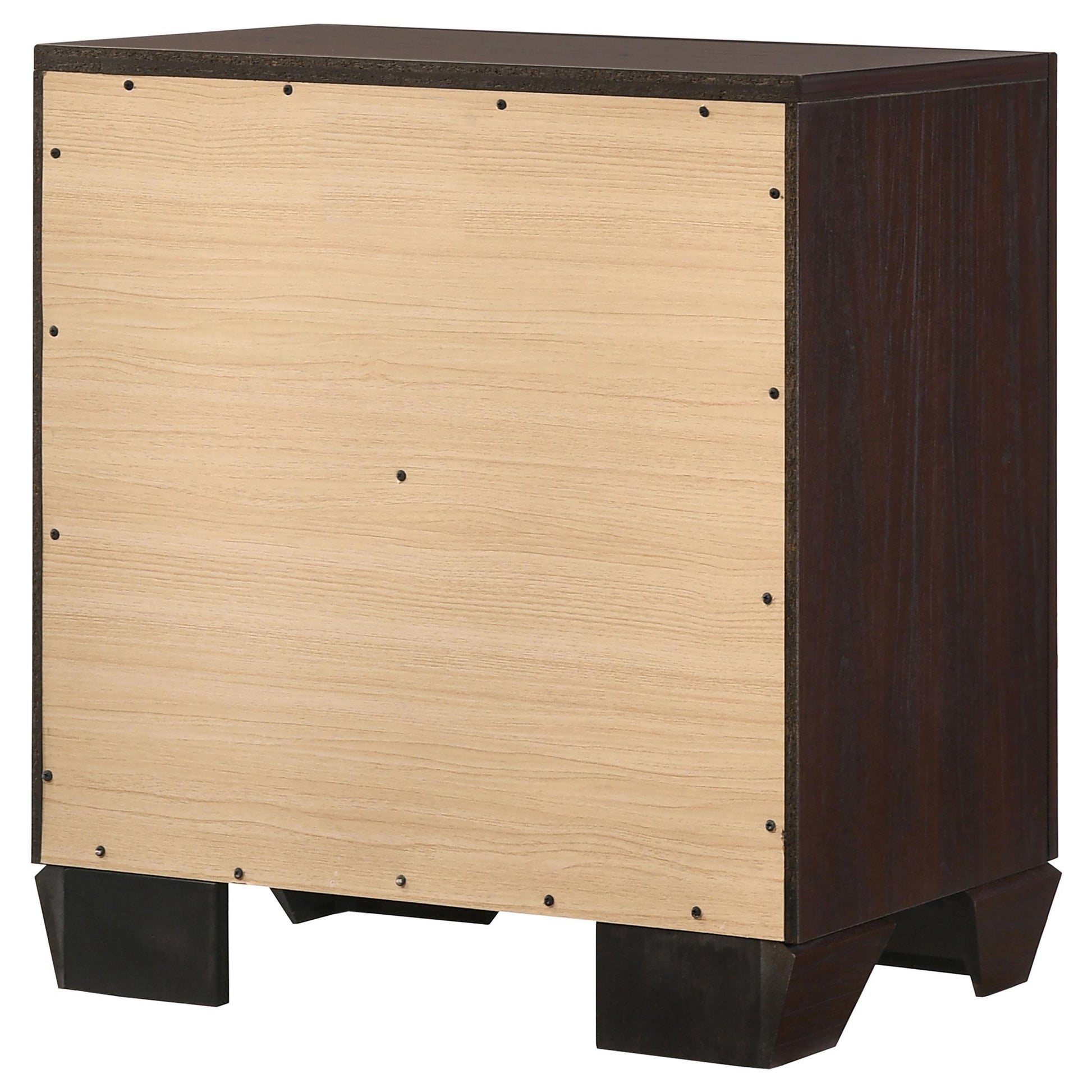  Coaster Furniture Kauffman 204392 2-Drawer Nightstand - Dark Cocoa IMAGE 7