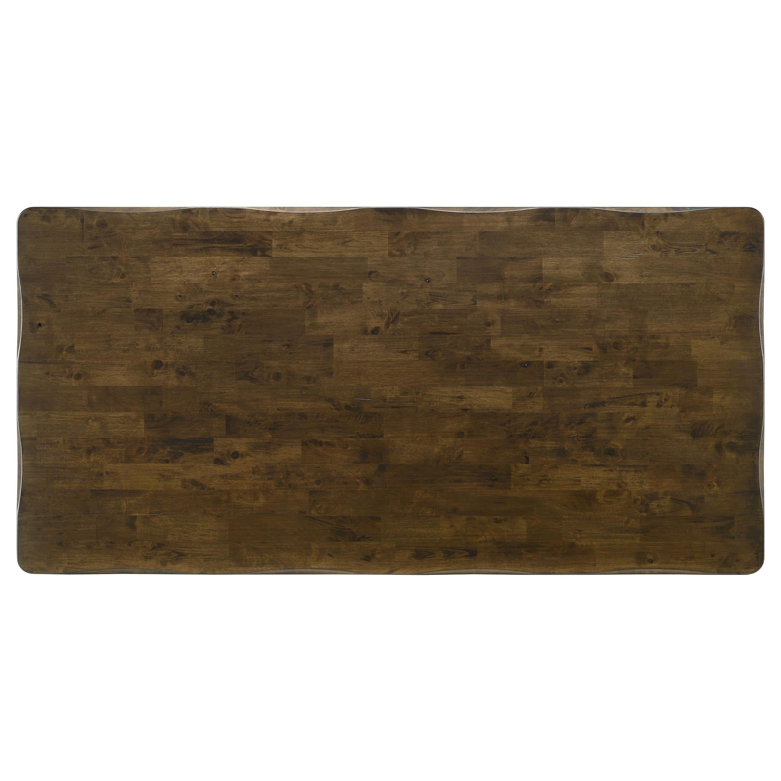  Coaster Furniture Alston 106381 Rectangular 71-inch Dining Table - Knotty Nutmeg IMAGE 7