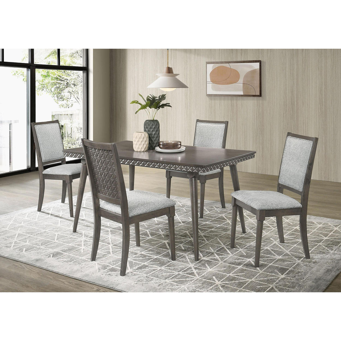  Coaster Furniture Onslow 108621-S5 5 pc Dining Set IMAGE 1