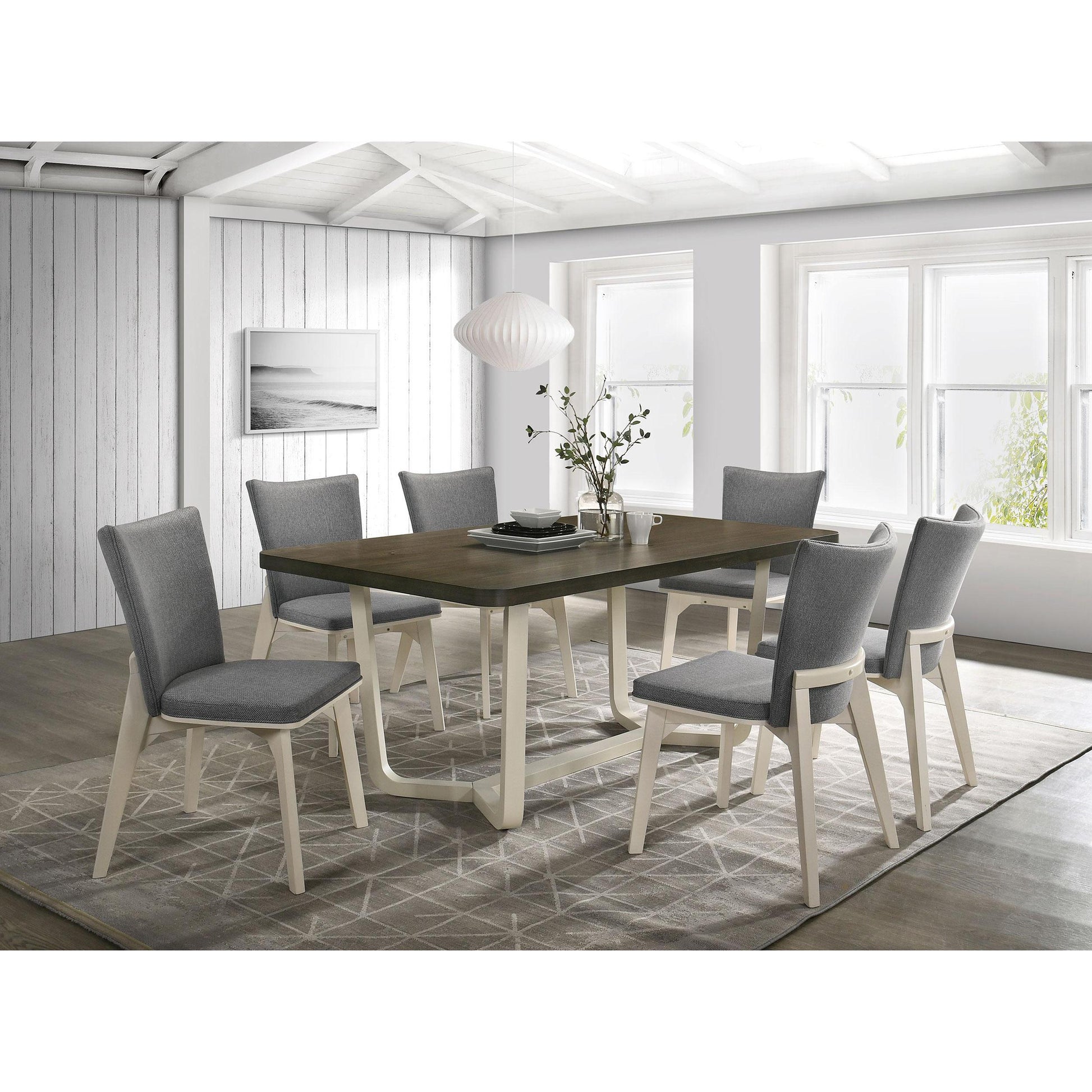  Coaster Furniture Biloxi 108681-S7 7 pc Dining Set IMAGE 1