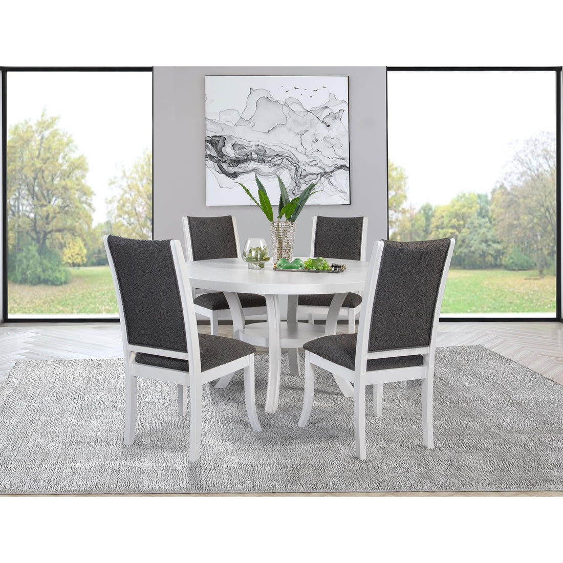  Coaster Furniture Judd 109330-S5 5 pc Dining Set IMAGE 1