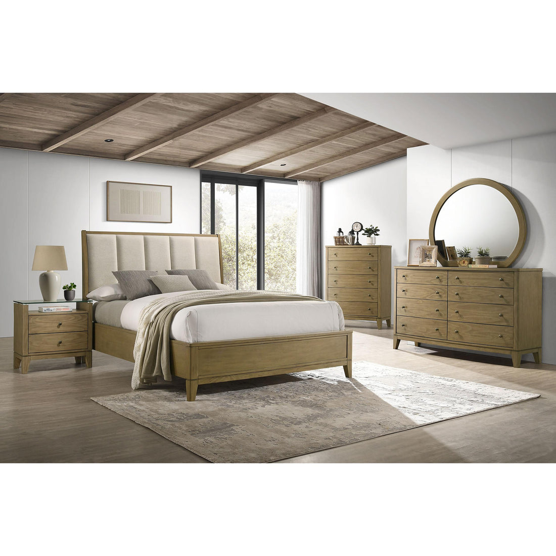  Coaster Furniture Granada 224921Q-S5 7 pc Queen Panel Bedroom Set IMAGE 1