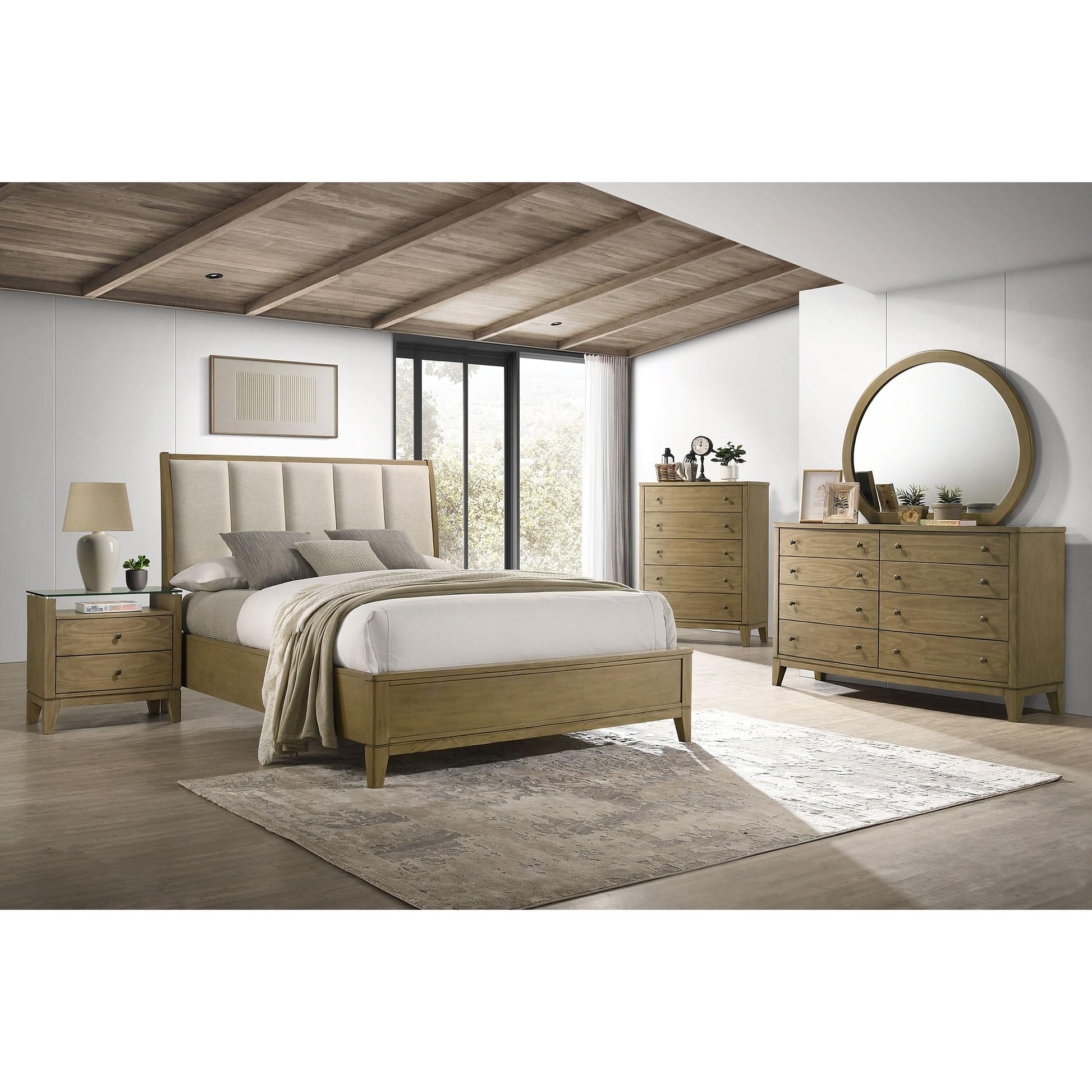  Coaster Furniture Granada 224921Q-S5 7 pc Queen Panel Bedroom Set IMAGE 1