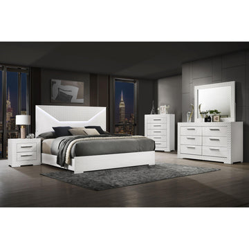  Coaster Furniture Ives 224941Q-S5 7 pc Queen Panel Bedroom Set IMAGE 1