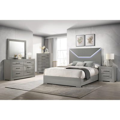  Coaster Furniture Ives 224971Q-S5 7 pc Queen Panel Bedroom Set IMAGE 1