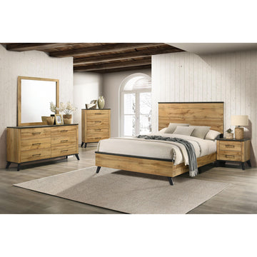  Coaster Furniture Kaywood 225001Q-S5 7 pc Queen Panel Bedroom Set IMAGE 1