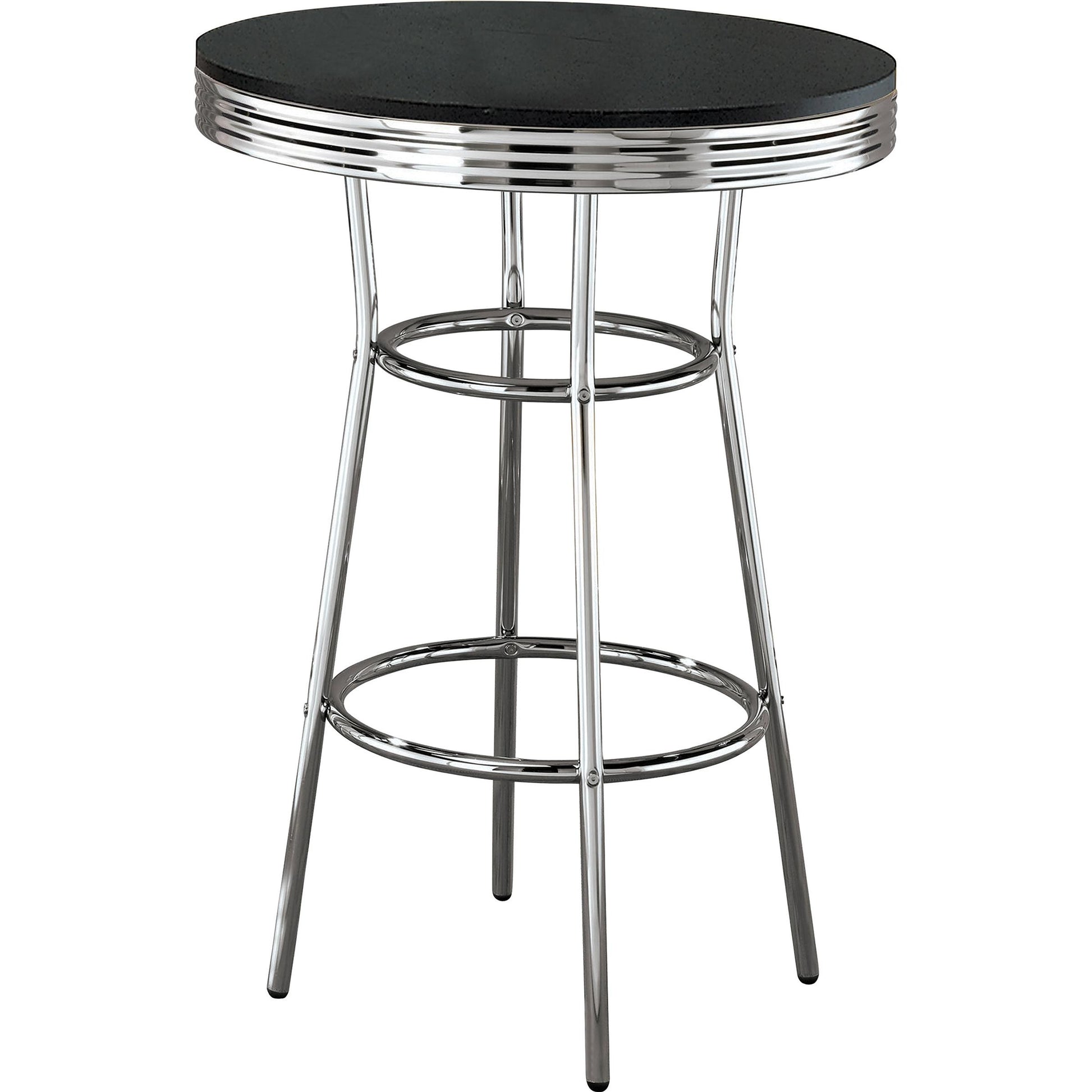  Coaster Furniture Retro 2405-S3 3 pc Pub Height Dining Set IMAGE 2