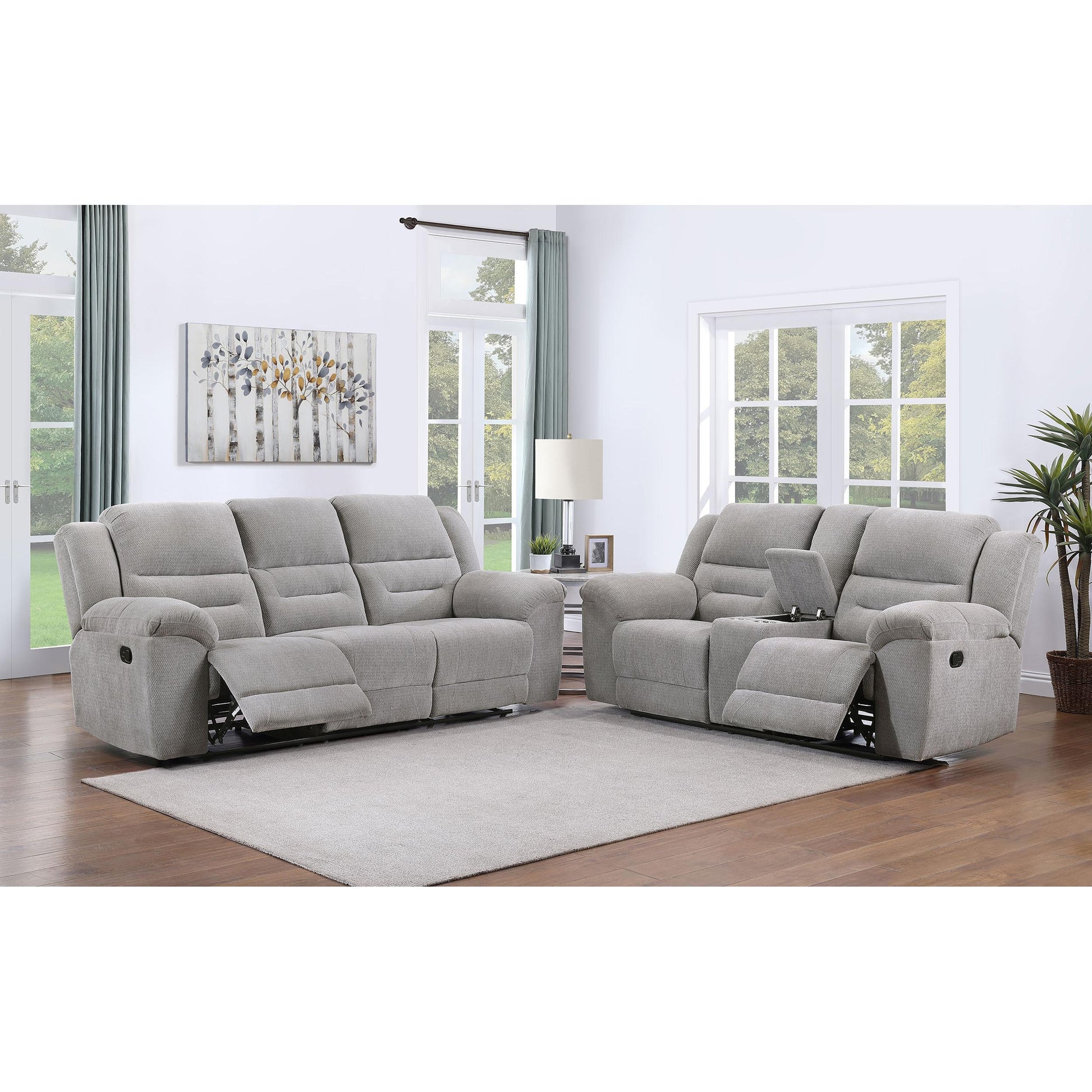  Coaster Furniture Gilson 602551-S2 2 pc Reclining Living Room Set IMAGE 2
