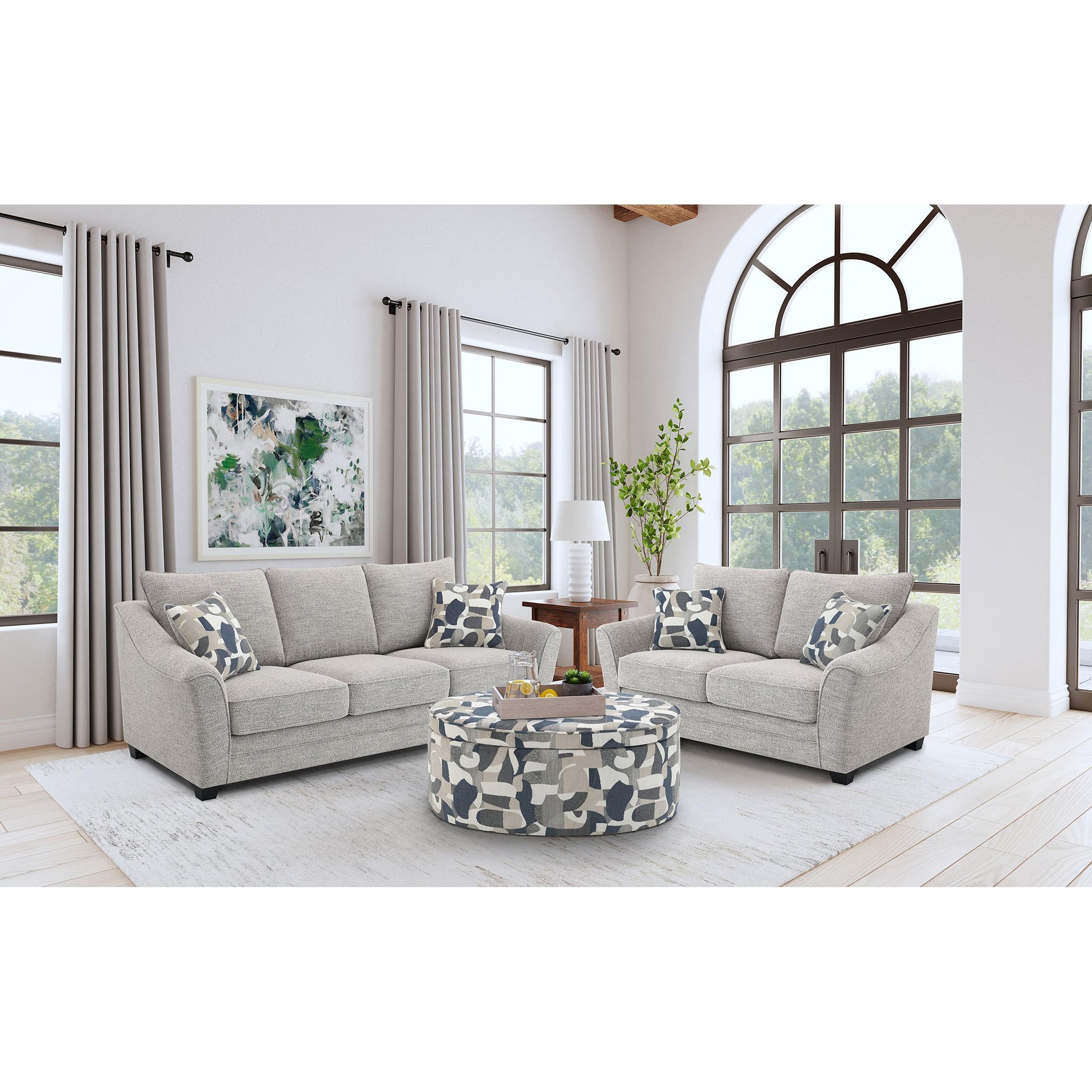  Coaster Furniture Tomkins 509671-S2 2 pc Living Room Set IMAGE 1