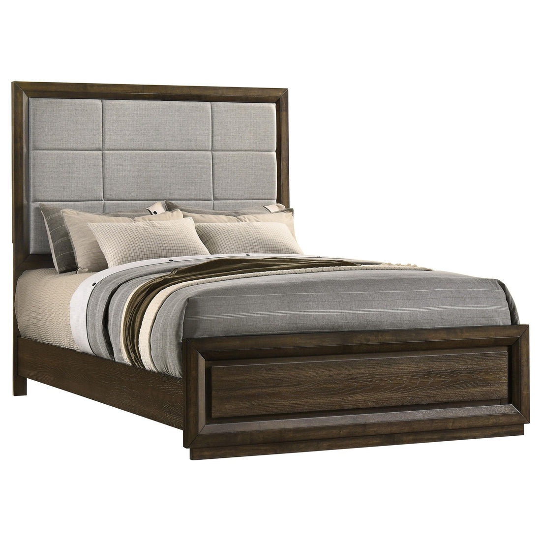  Coaster Furniture Atlas 215971Q-S4 6 pc Queen Panel Bedroom Set IMAGE 1