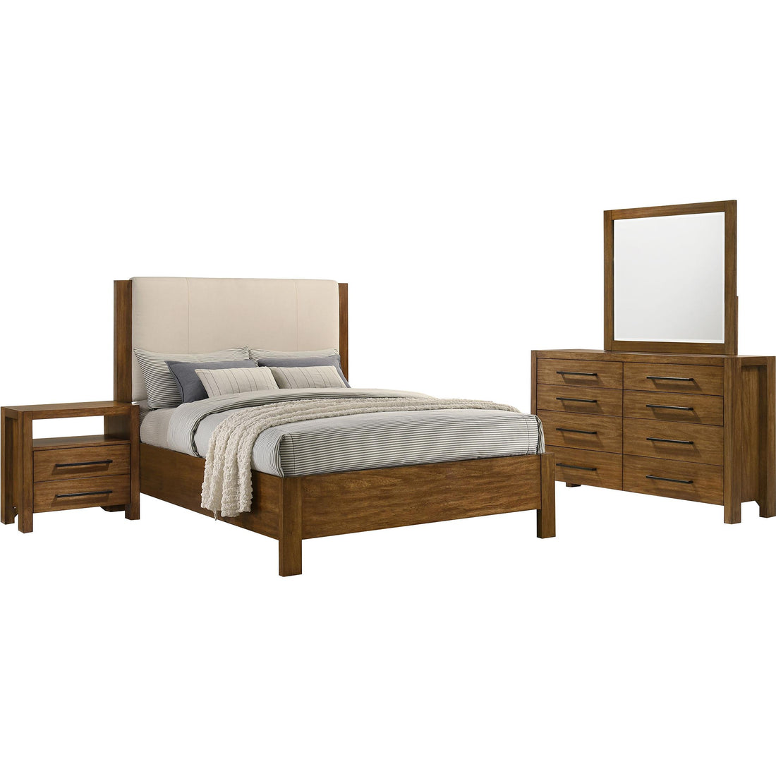  Coaster Furniture Adderley 215851Q-S4 6 pc Queen Panel Bedroom Set IMAGE 1