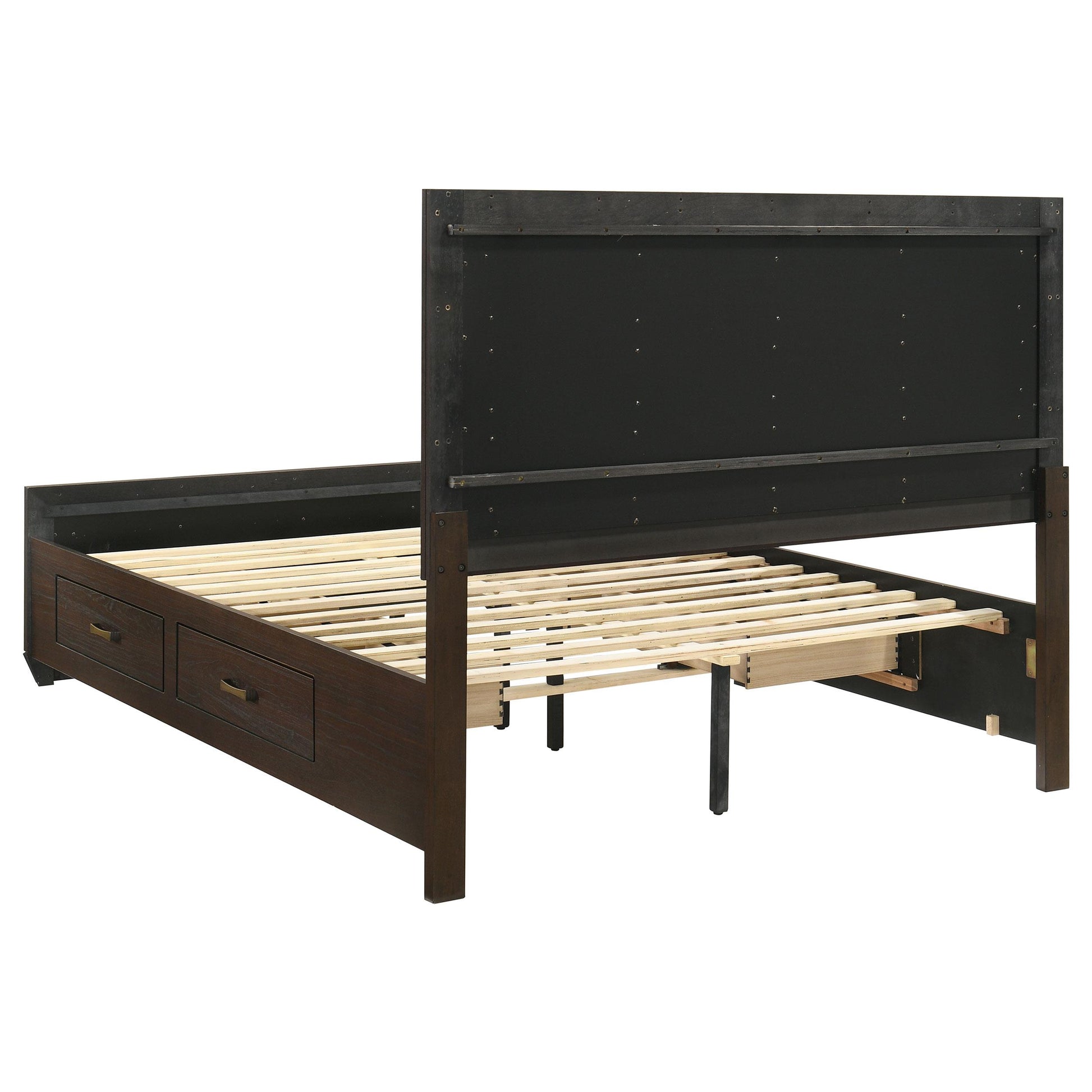  Size_Queen  -- Coaster Furniture Kauffman Panel Bed with Storage IMAGE 7