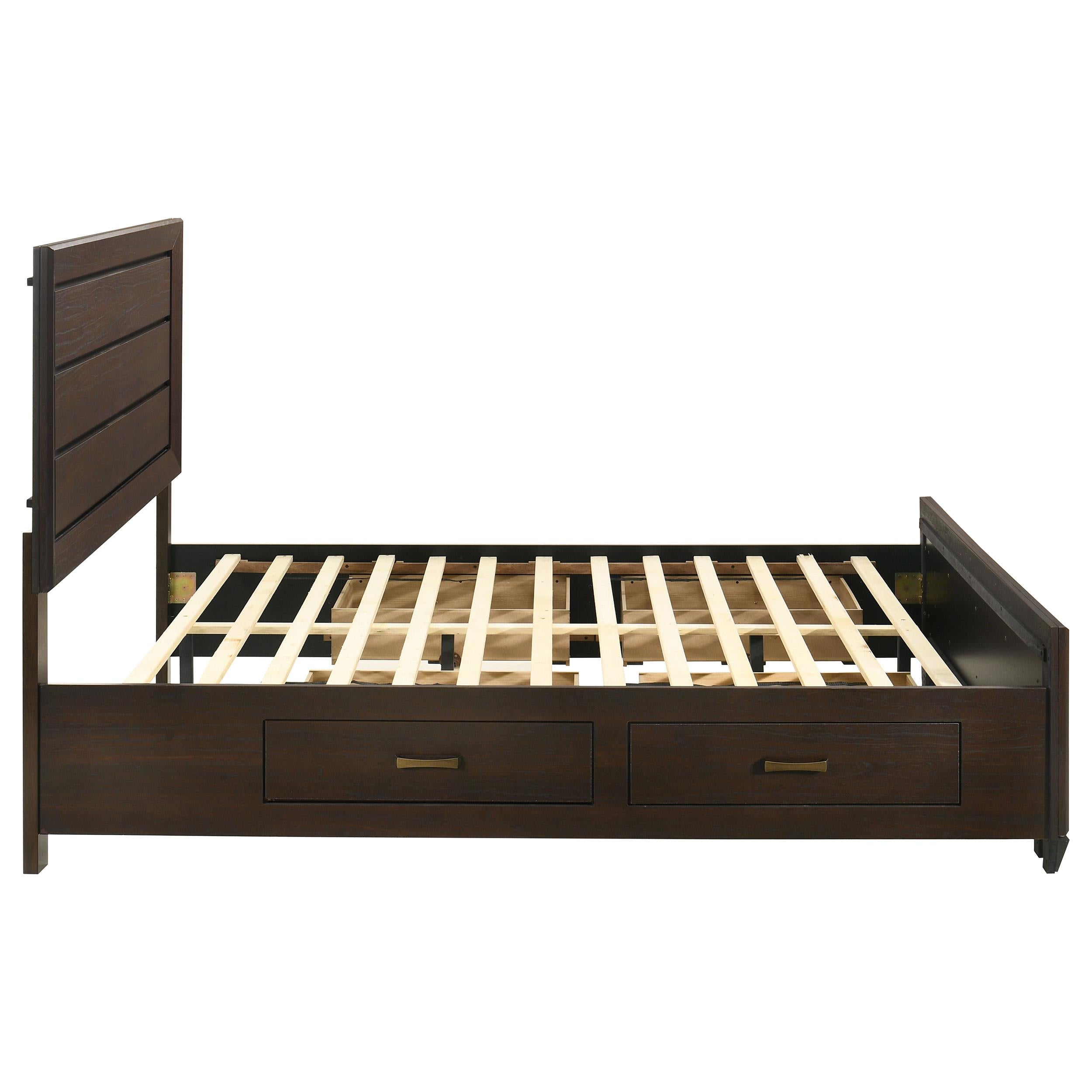  Size_Queen  -- Coaster Furniture Kauffman Panel Bed with Storage IMAGE 8