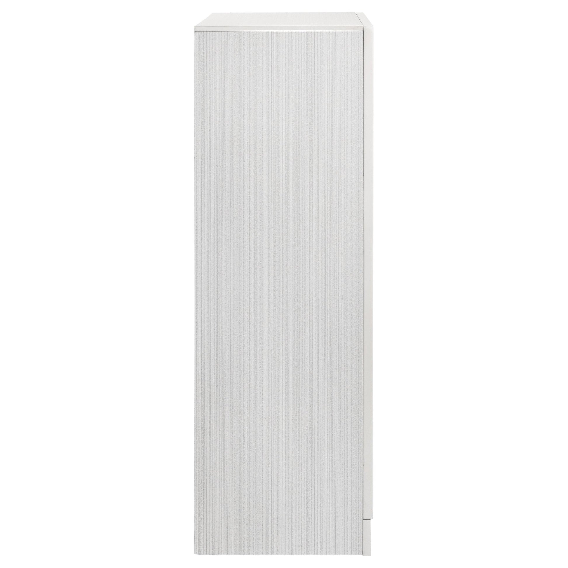  Coaster Furniture Miranda 205115 5-Drawer Bedroom Chest - White IMAGE 8