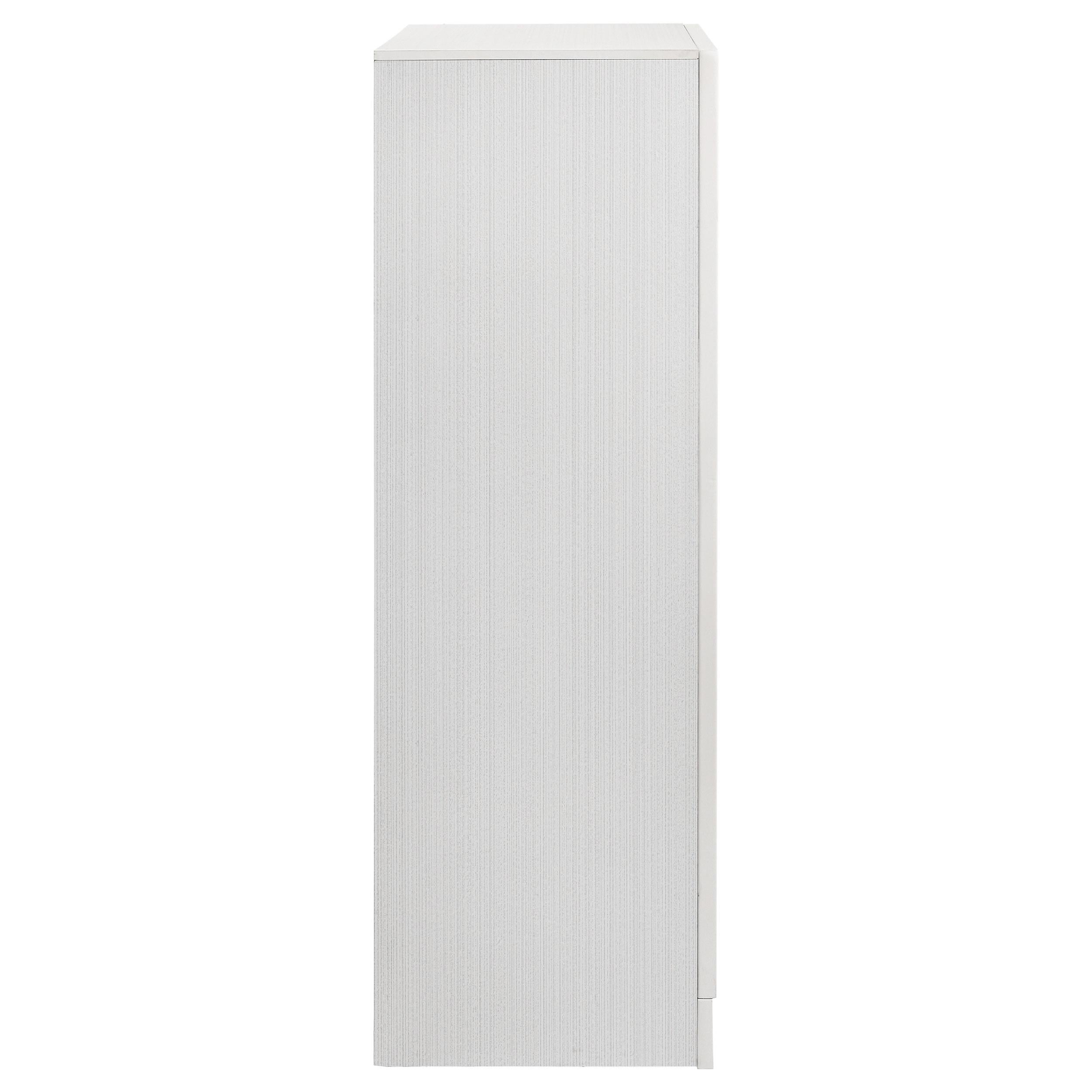  Coaster Furniture Miranda 205115 5-Drawer Bedroom Chest - White IMAGE 8