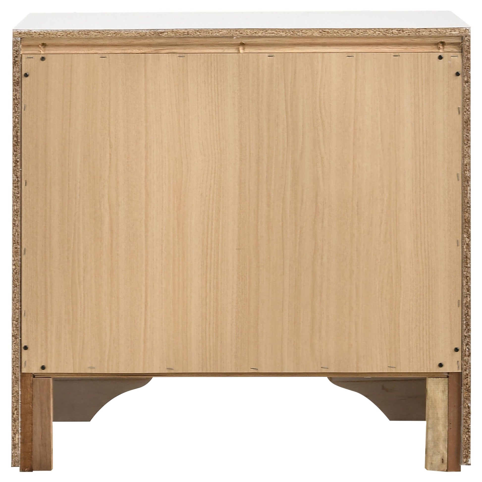  Coaster Furniture Miranda 205112 2-Drawer Nightstand - White IMAGE 5