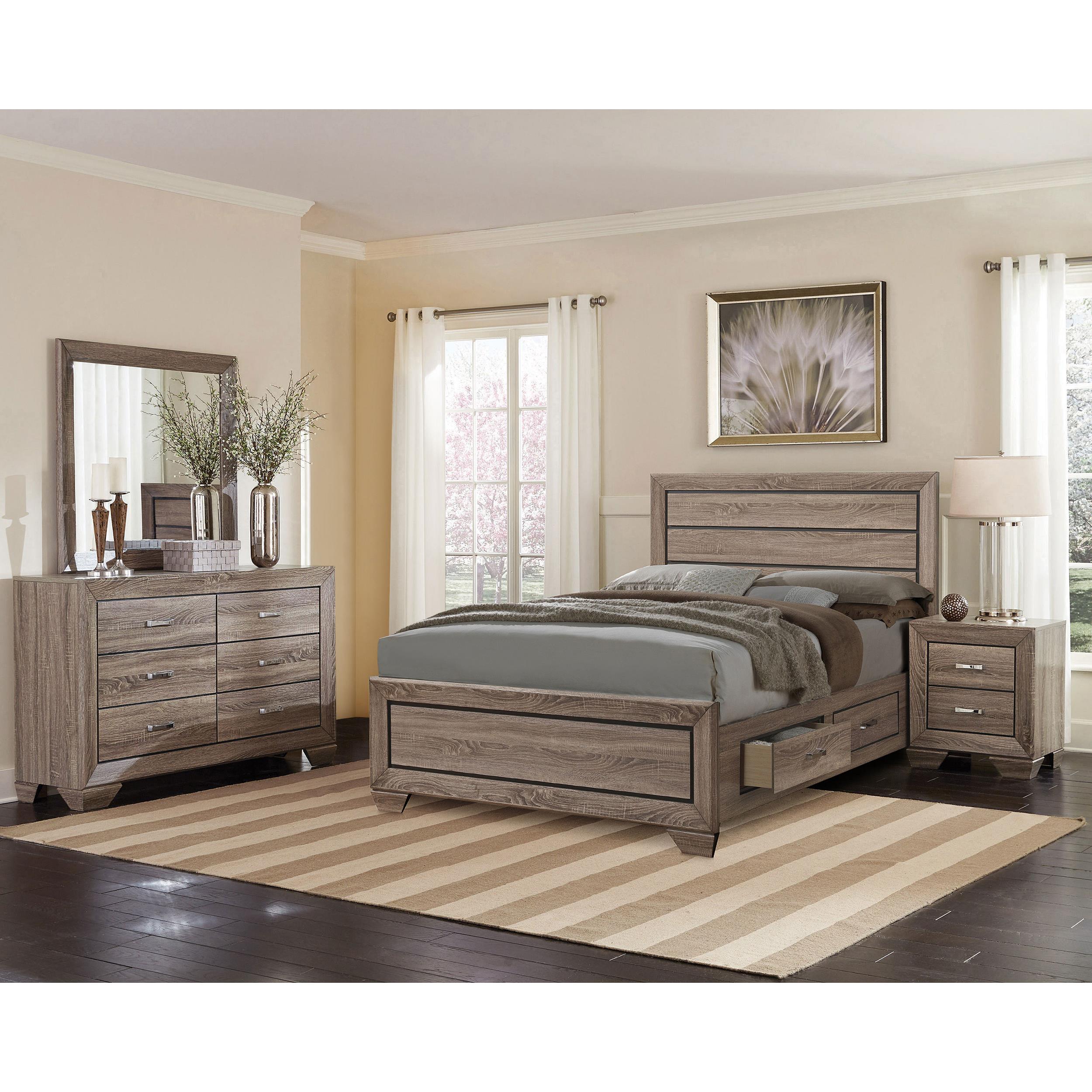  Size_Queen  -- Kauffman Panel Bed with Storage IMAGE 11
