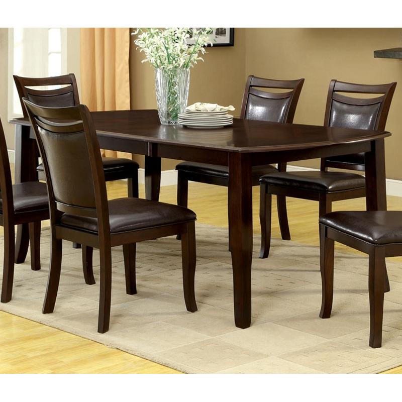  Furniture of America Woodside CM-3024 7 pc Dining Set IMAGE 1