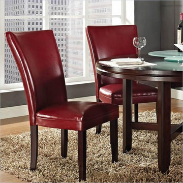  Steve Silver Furniture Hartford Dining Chair HF500RD IMAGE 1