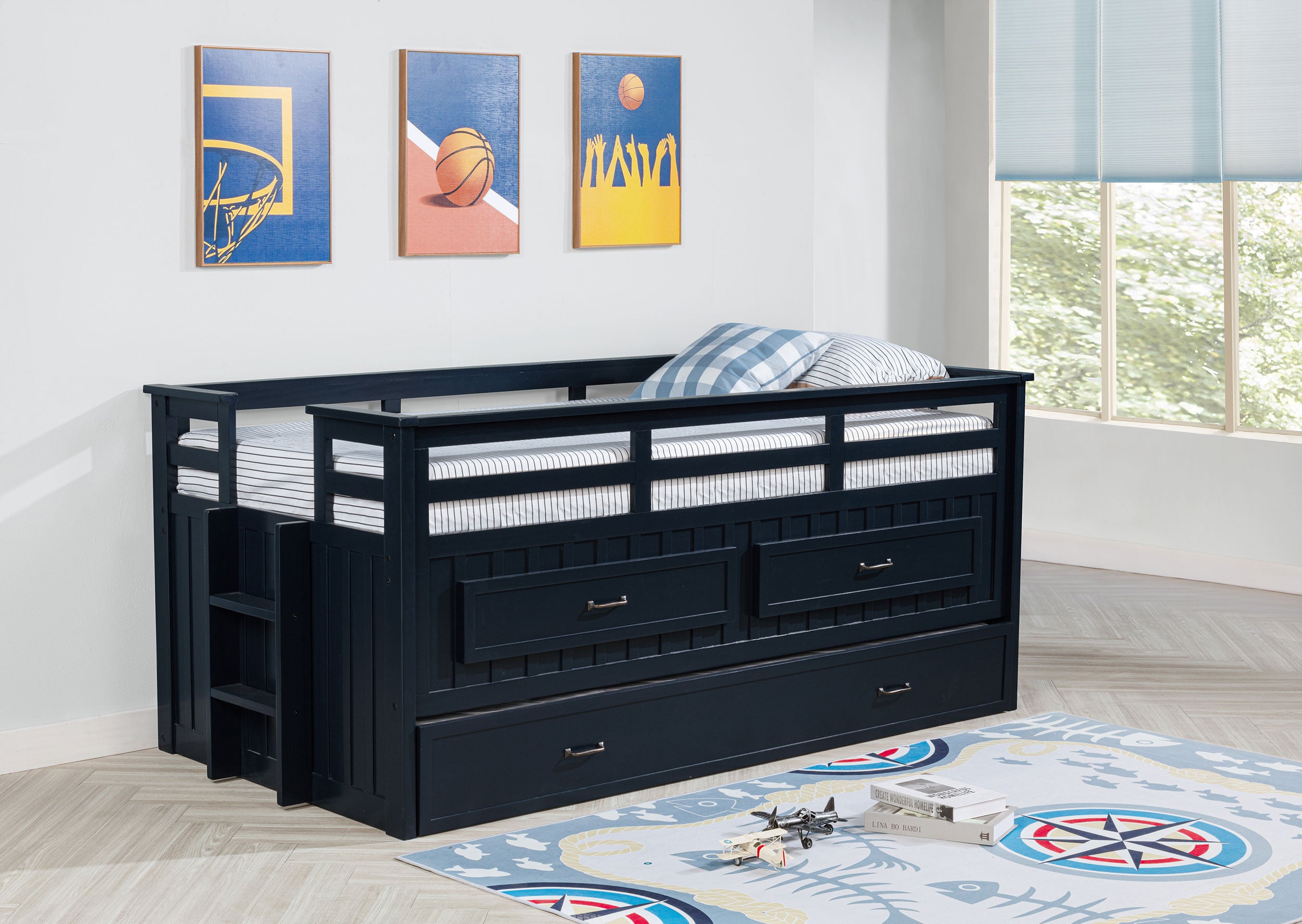 Empire Wood Captains Bed