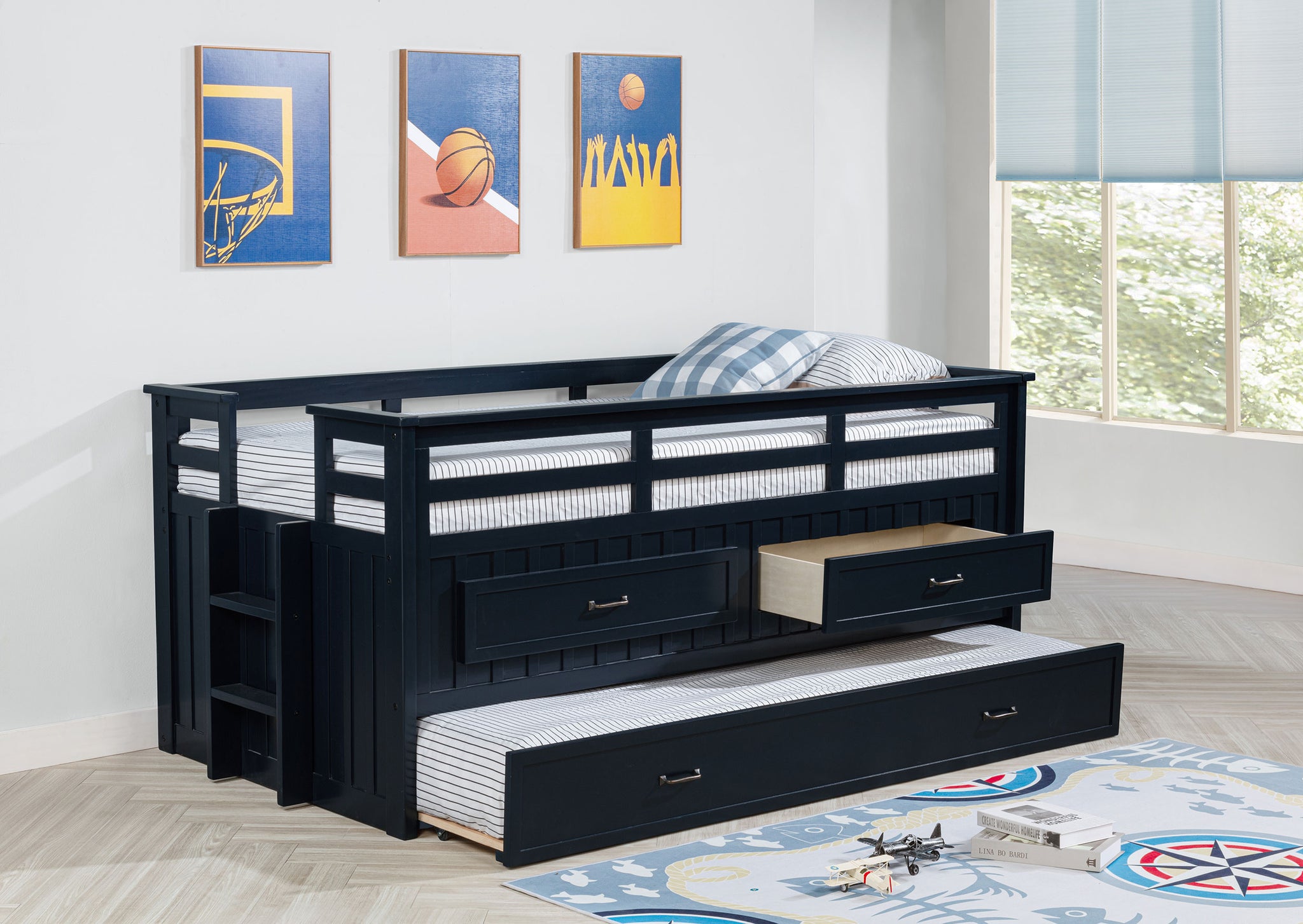 Empire Wood Captains Bed