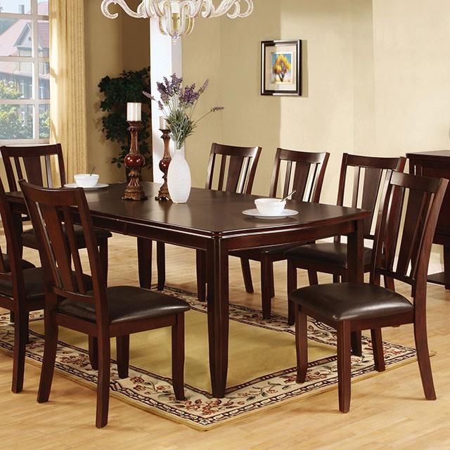 Furniture of America Edgewood Dining Table CM3336T IMAGE 1