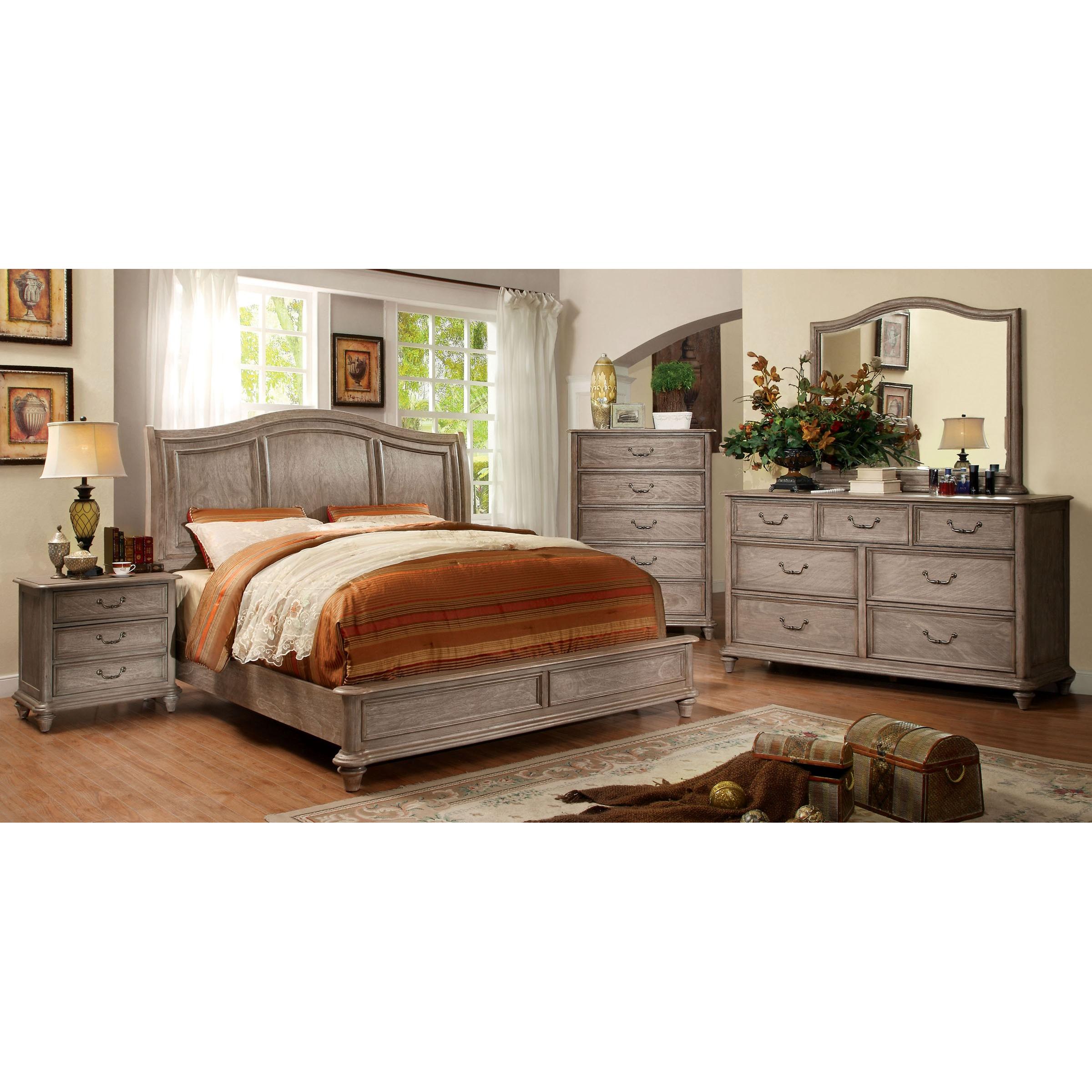  Furniture of America Belgrade 5-Drawer Chest CM7611C IMAGE 3