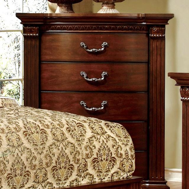  Furniture of America Grandom 5-Drawer Chest CM7736C IMAGE 1