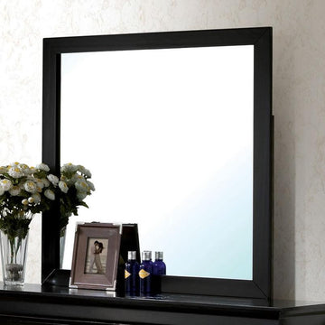  Furniture of America Louis Philippe Dresser Mirror CM7866BK-M IMAGE 1