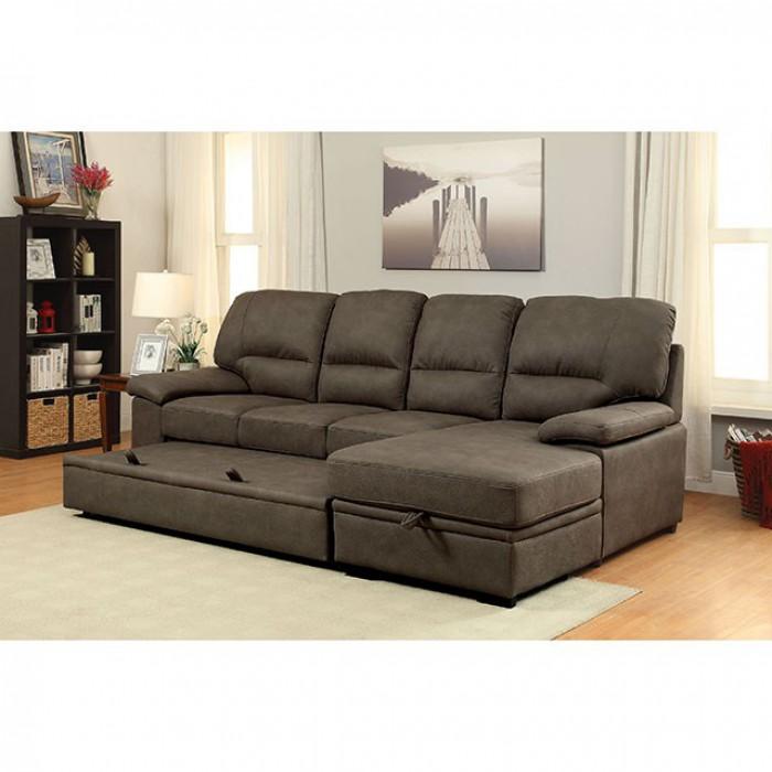  Furniture of America Alcester CM6908BR-SET Sectional IMAGE 3