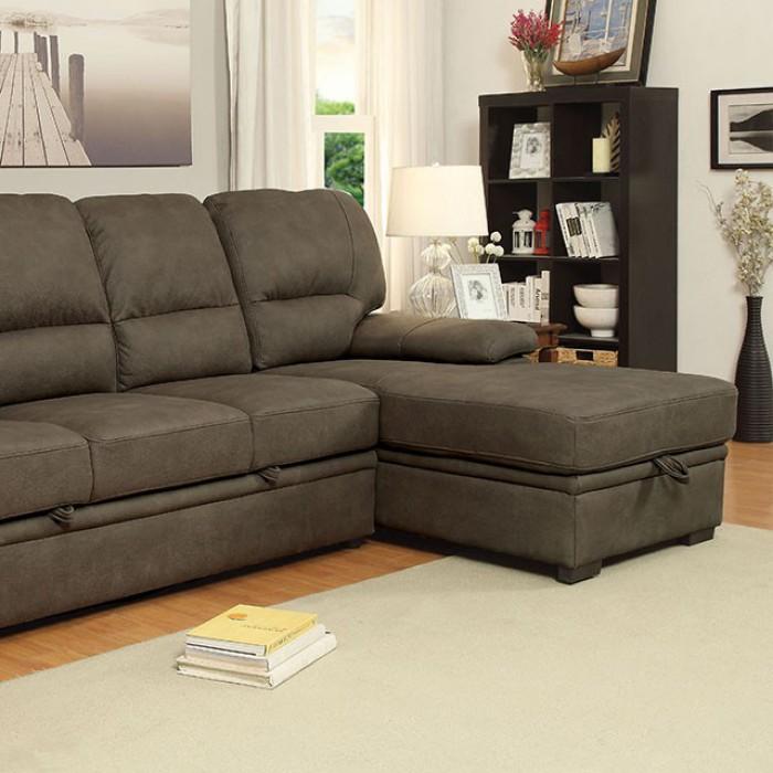  Furniture of America Alcester CM6908BR-SET Sectional IMAGE 5