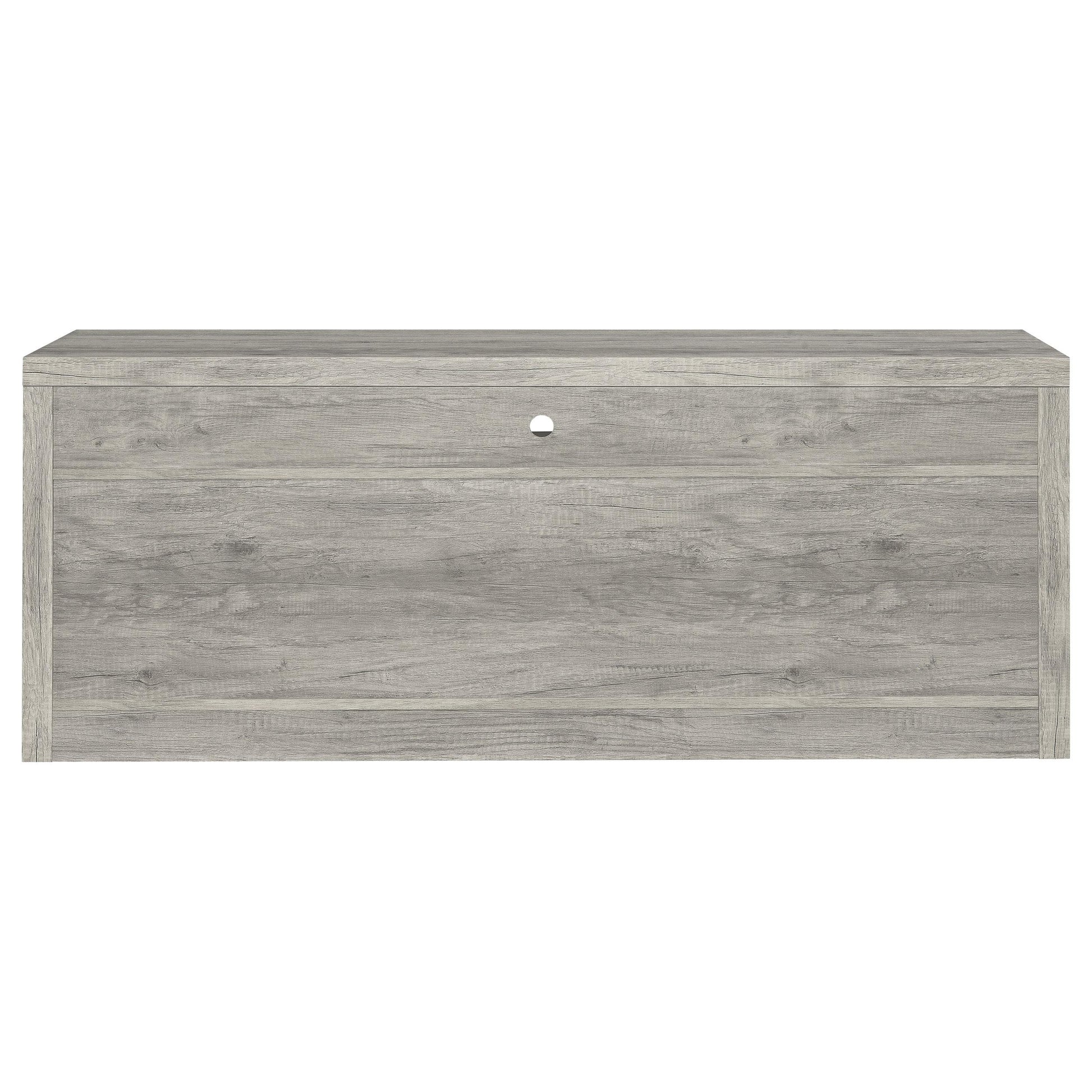  Coaster Furniture Burke 701024 2-Drawer Engineered Wood 59" TV Stand - Grey Driftwood IMAGE 6
