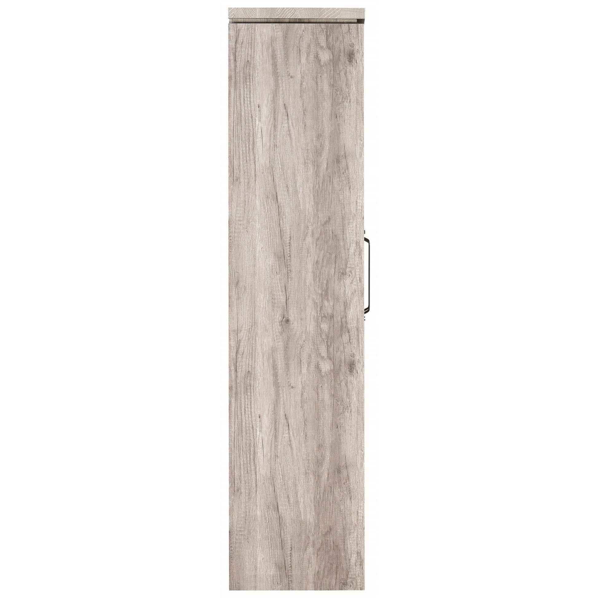  Coaster Furniture Alejo 950783 2-door Engineered Wood Tall Cabinet - Grey Driftwood IMAGE 5