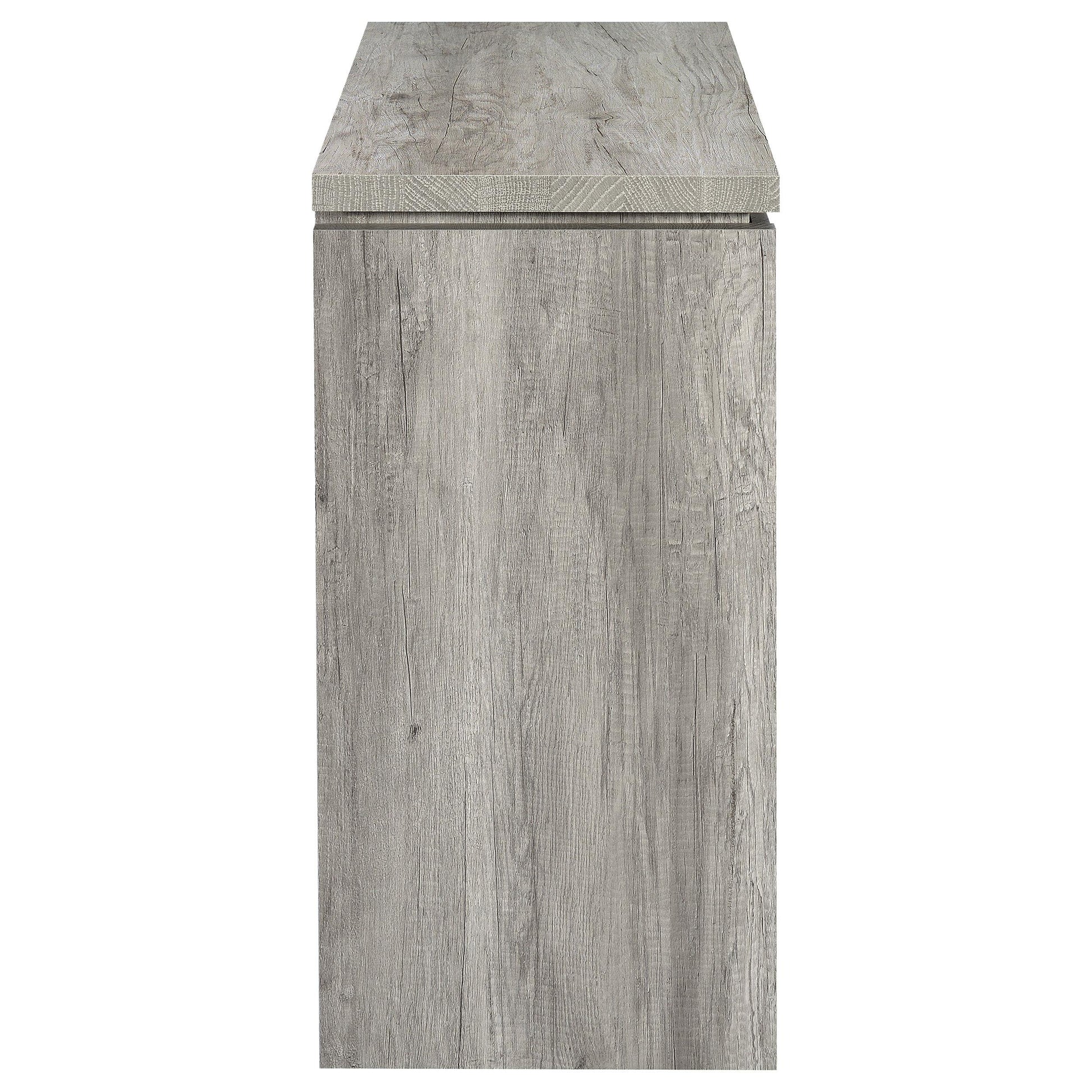  Coaster Furniture Enoch 950785 2-door Engineered Wood Accent Cabinet - Grey Driftwood IMAGE 5