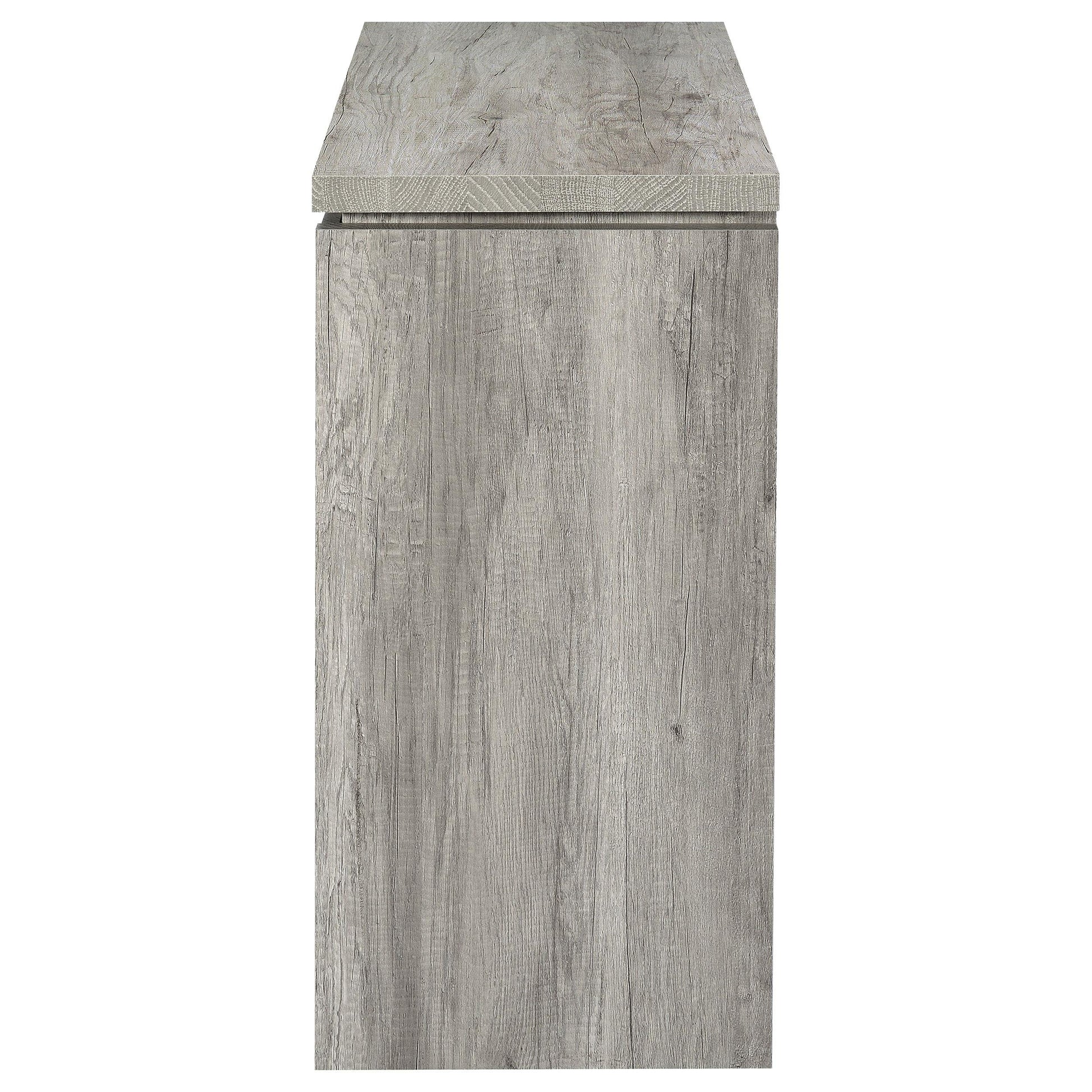  Coaster Furniture Enoch 950785 2-door Engineered Wood Accent Cabinet - Grey Driftwood IMAGE 7
