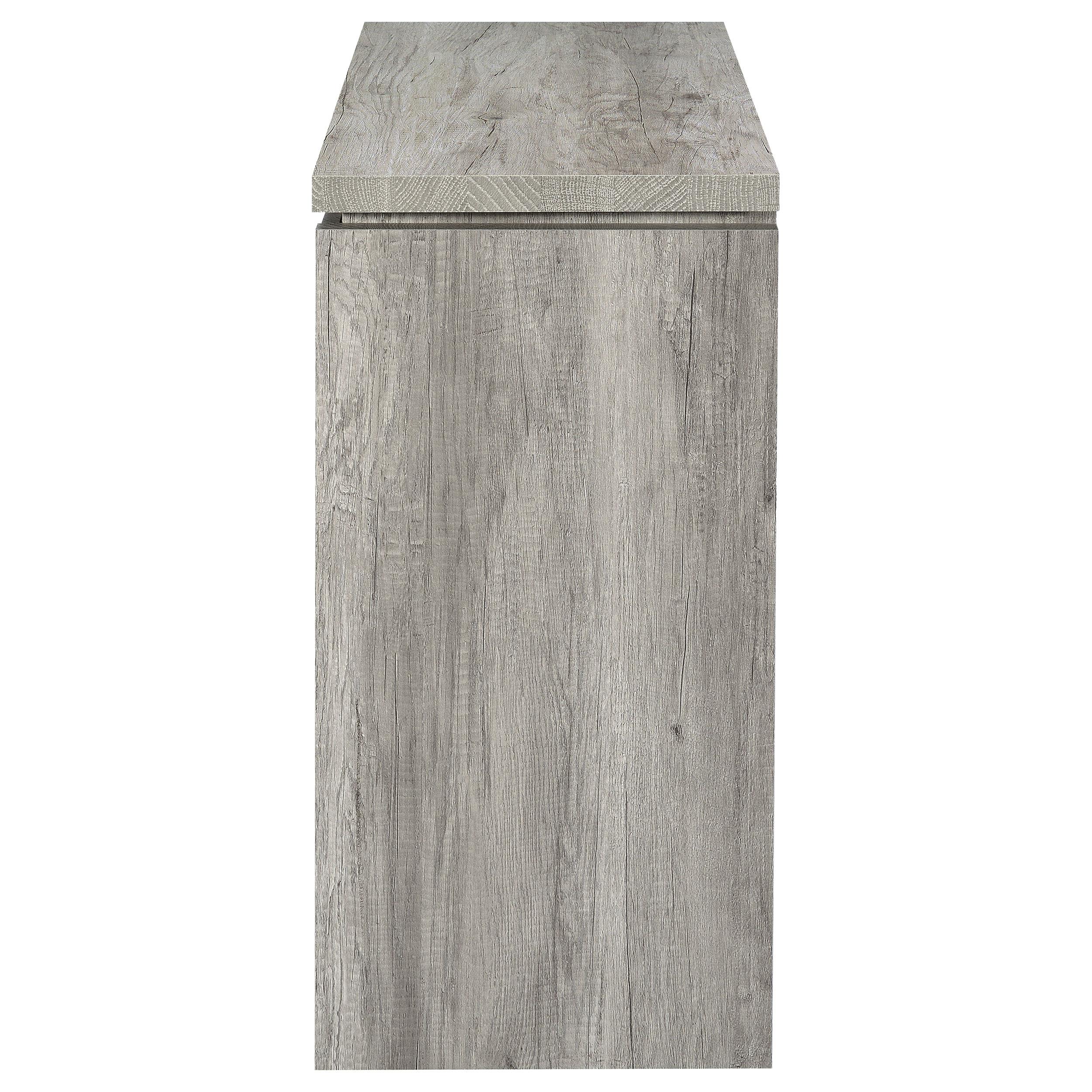  Coaster Furniture Enoch 950785 2-door Engineered Wood Accent Cabinet - Grey Driftwood IMAGE 7