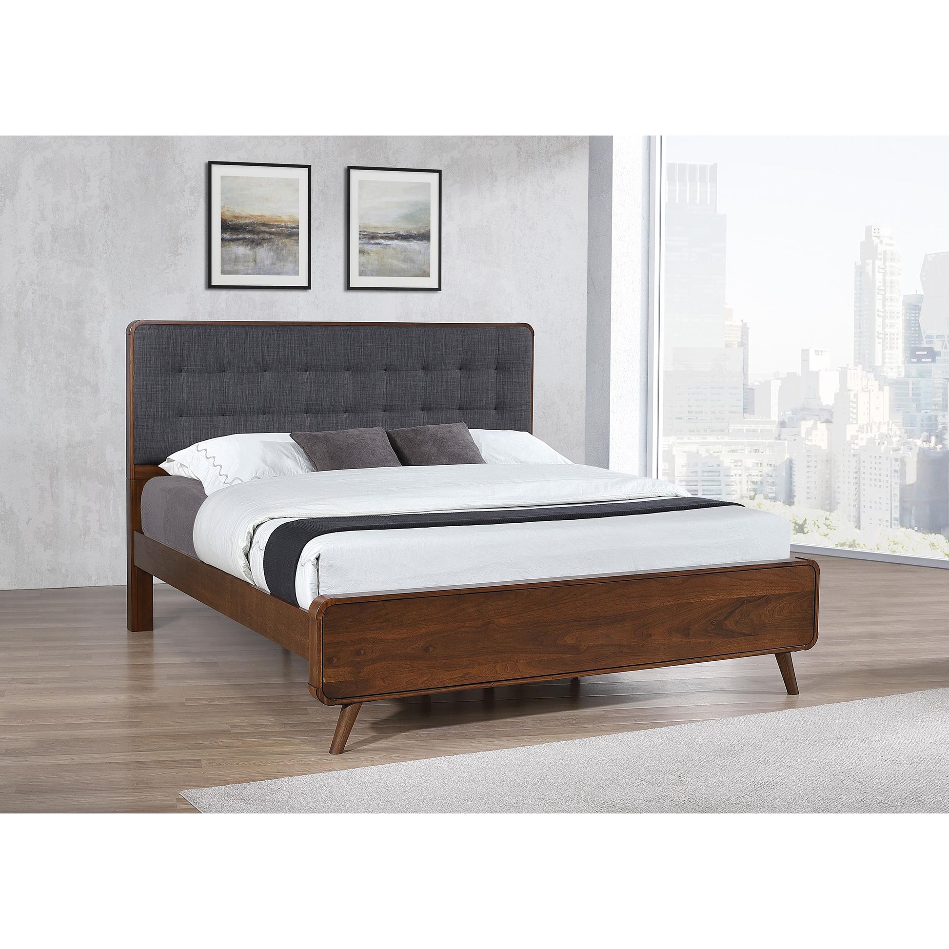  Size_King  -- Robyn Upholstered Platform Bed IMAGE 6