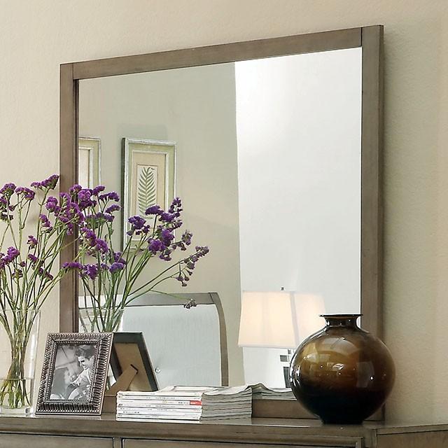  Furniture of America Enrico Dresser Mirror CM7068GY-M IMAGE 1
